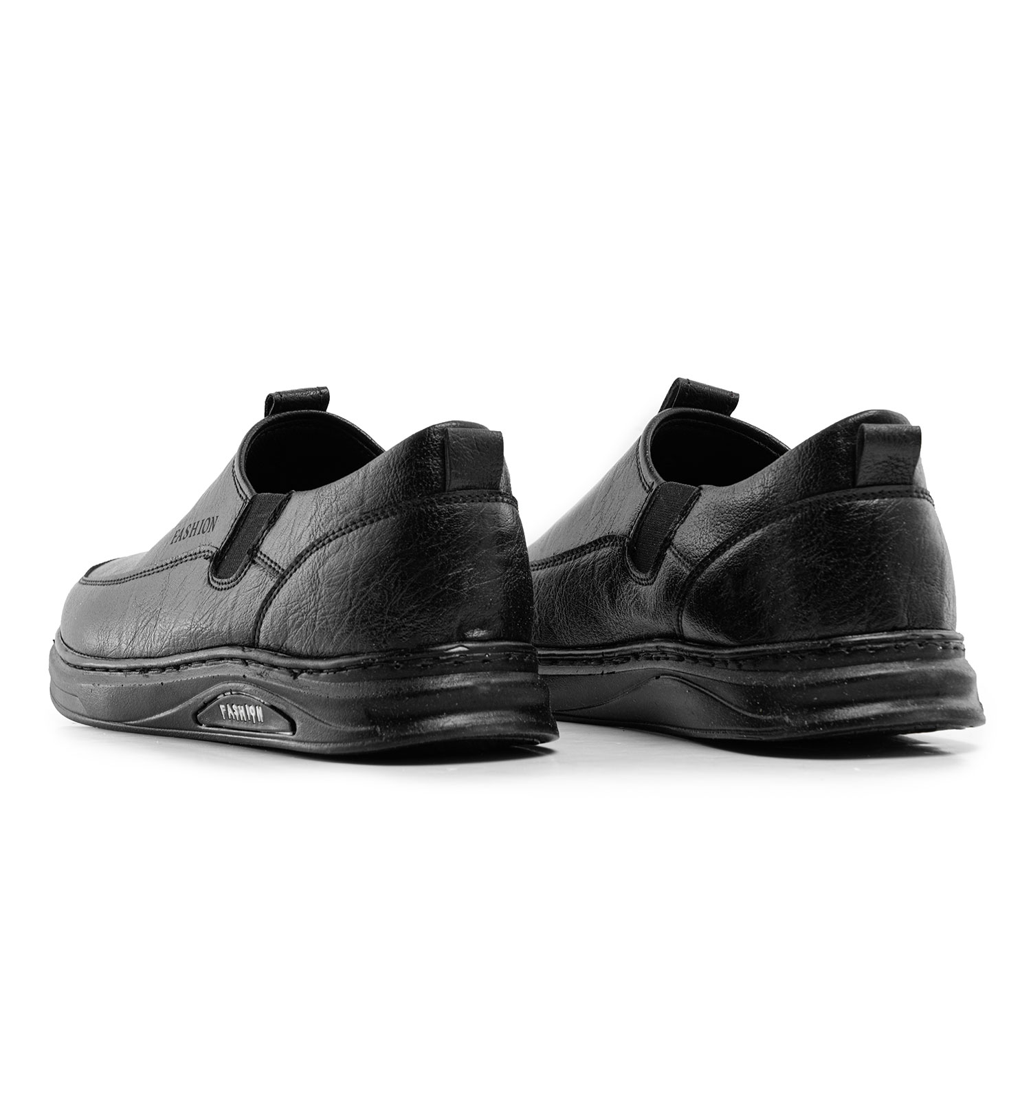 کفش روزمره مردانه Fashion چرم مصنوعی مشکی مدل 41466