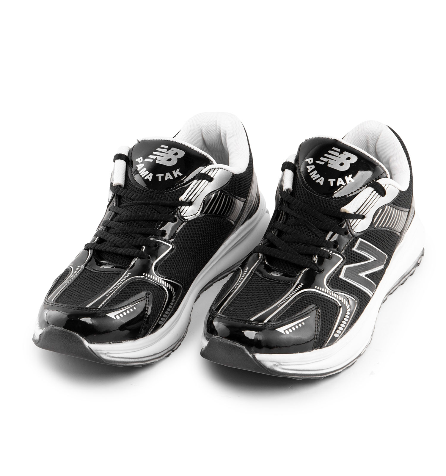 کفش اسپرت New Balance مردانه مشکی بندی مدل 43165