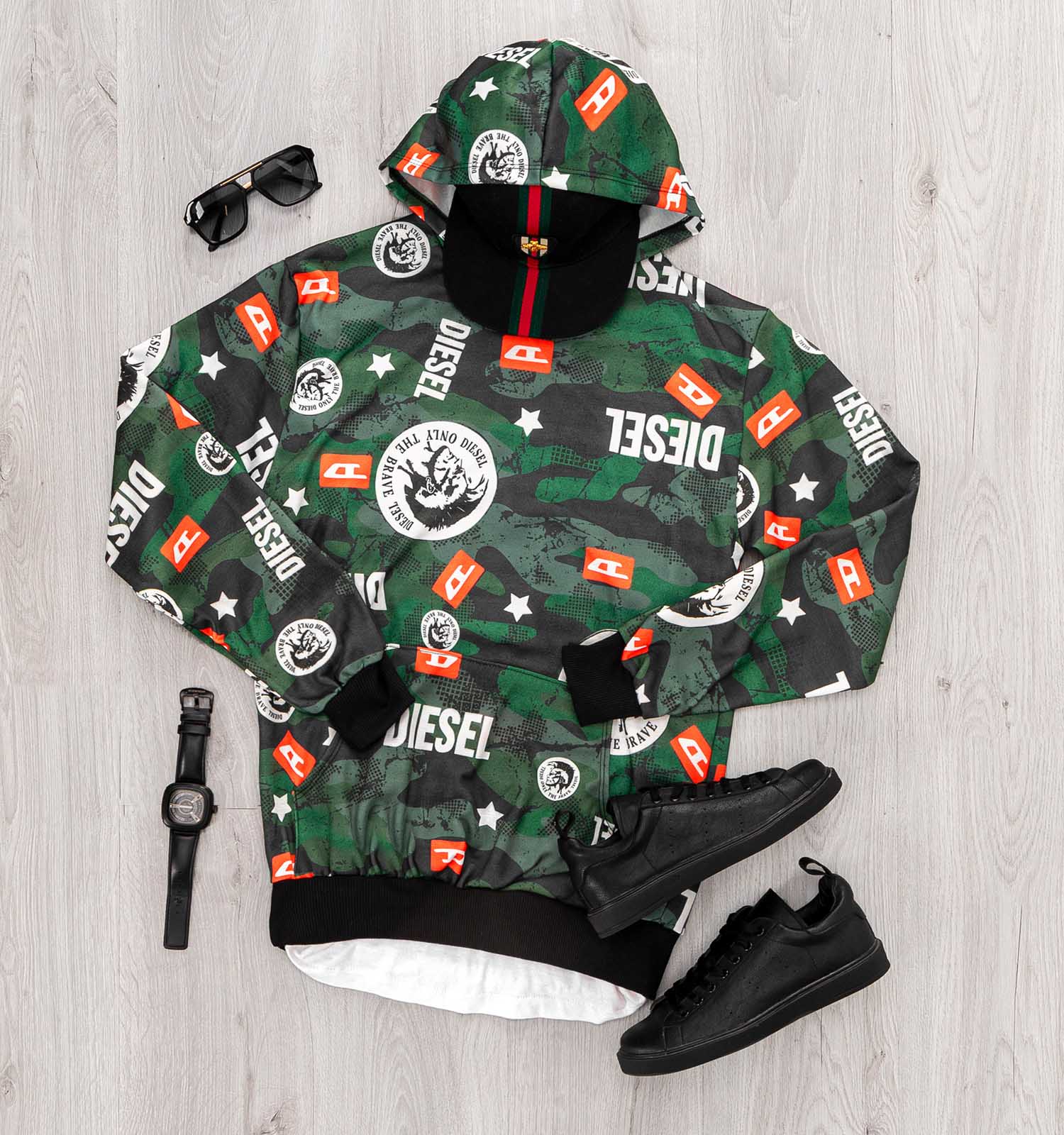 سویشرت مردانه Diesel مدل 16997
