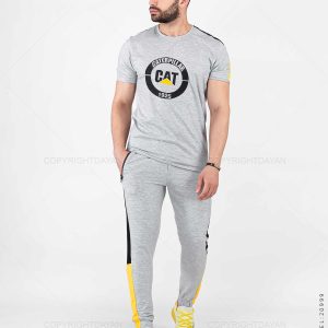 ست تیشرت شلوار مردانه Cat مدل 20999