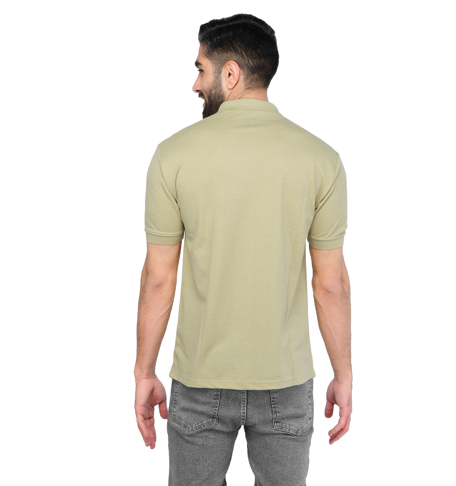 تیشرت Polo مردانه یقه دار ساده مدل 44619
