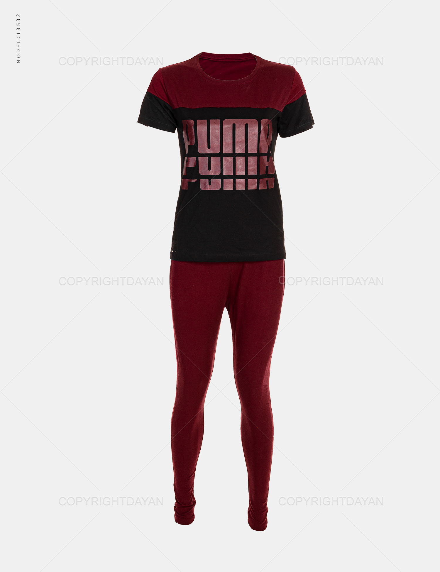 ست تیشرت شلوار زنانه Puma مدل 13532