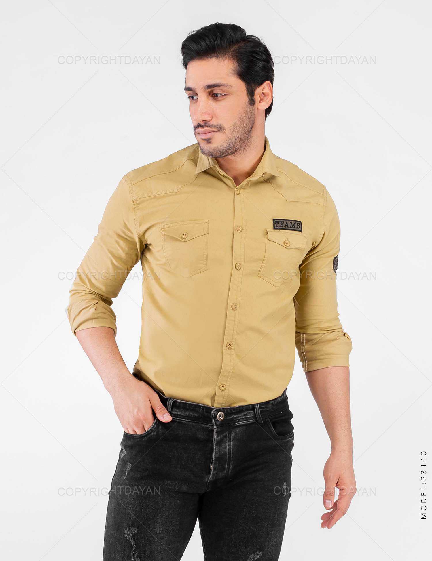 پیراهن مردانه Floy مدل 23110