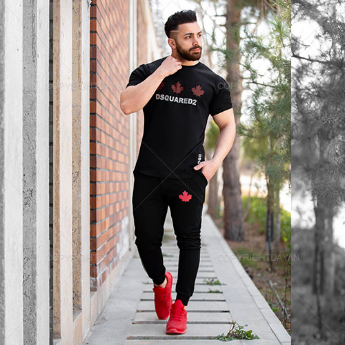 ست تیشرت شلوار مردانه Dsquared 2 مدل M 8971