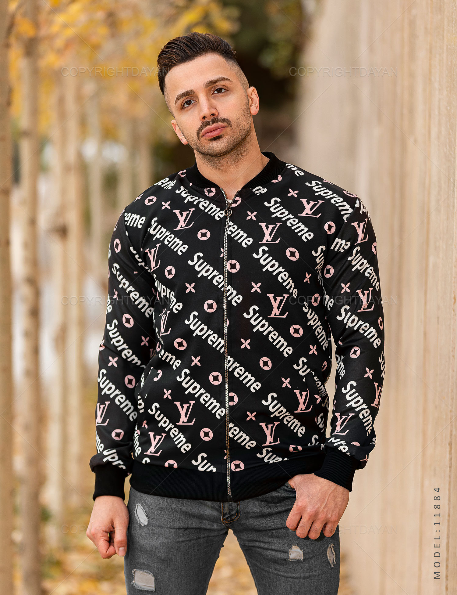 سویشرت مردانه Supreme مدل 11884