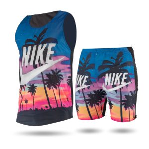 ست رکابی شلوارک مردانه Nike مدل 35468