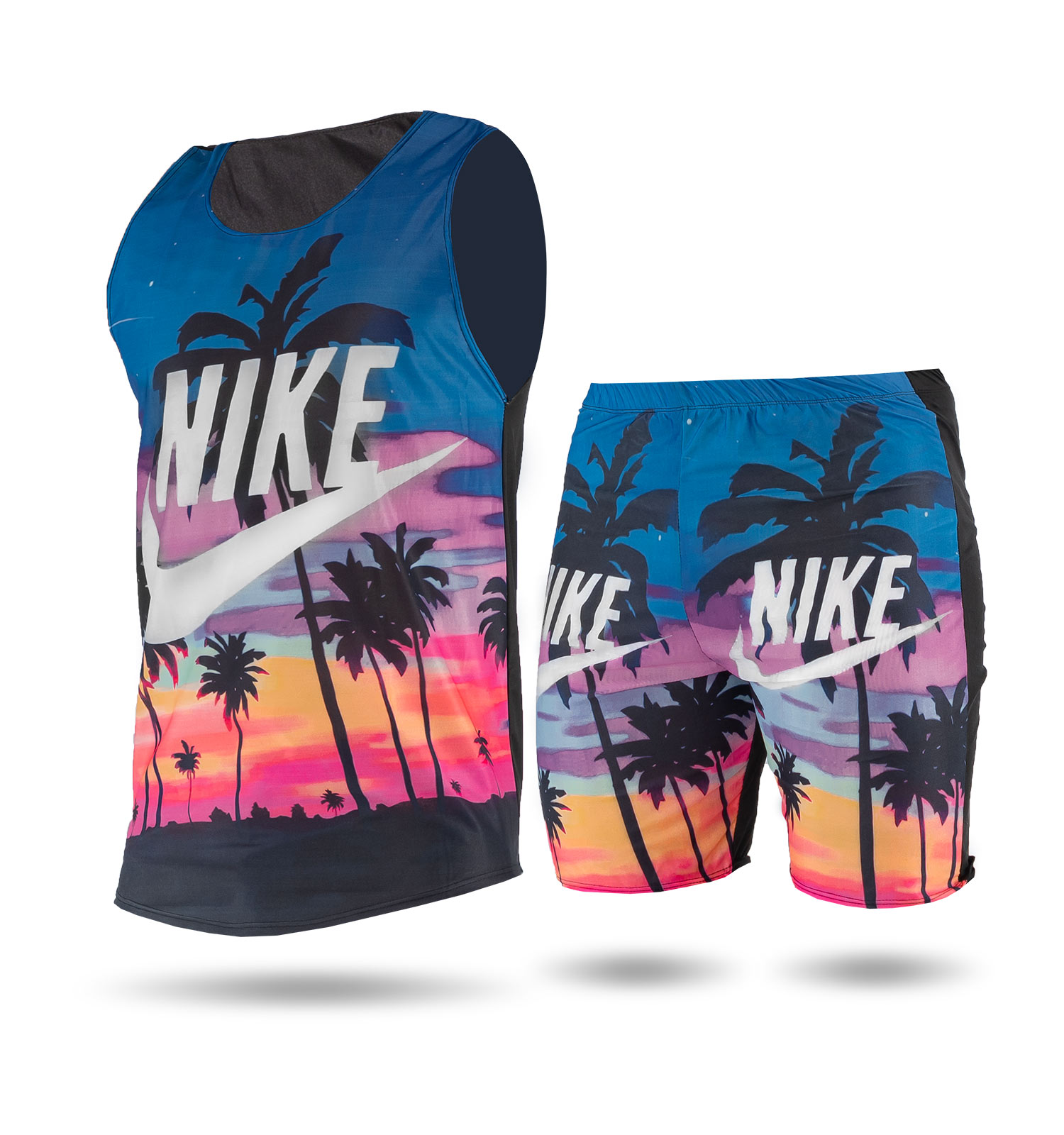 ست رکابی شلوارک مردانه Nike مدل 35468