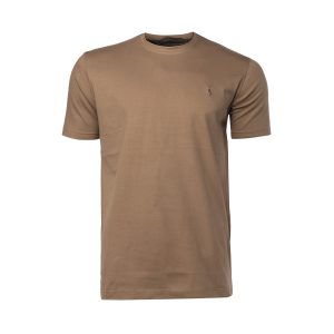 تیشرت Polo یقه گرد مردانه پنبه ساده مدل 45426