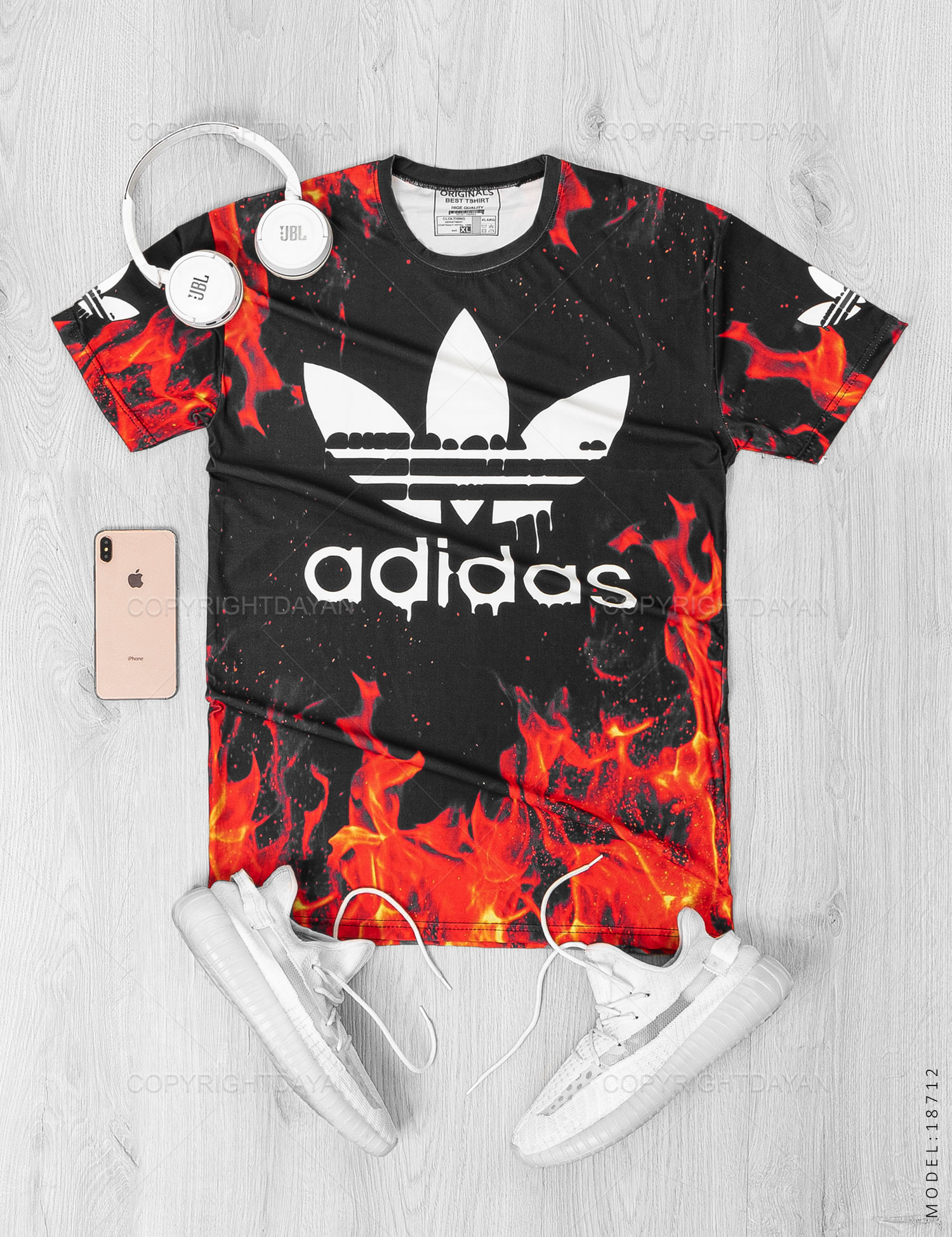 تیشرت مردانه Adidas مدل 18712