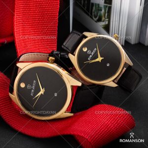 ست ساعت مچی مردانه زنانه Romanson مدل W 9110