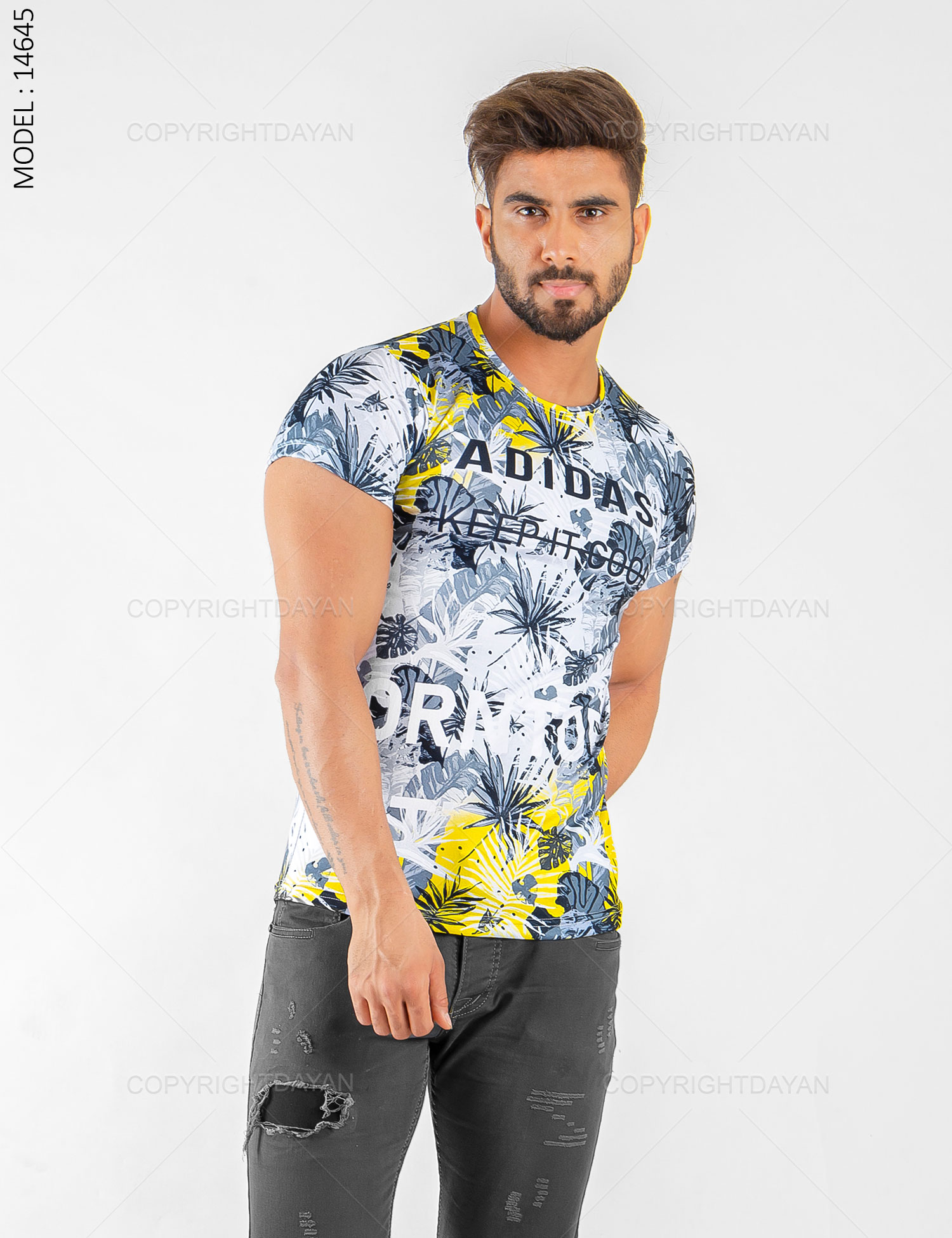 تیشرت مردانه Adidas مدل 14645