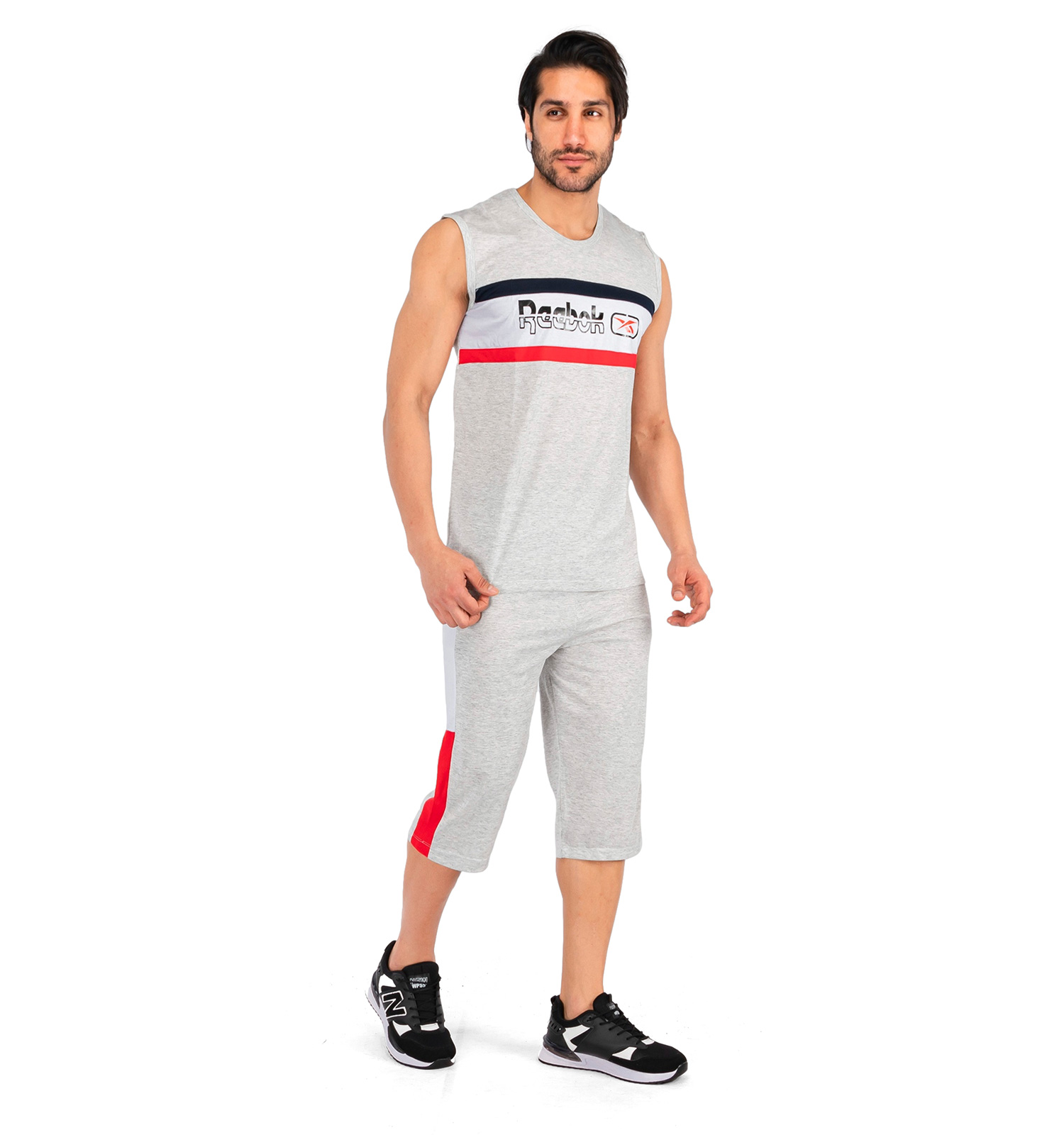 ست رکابی شلوارک مردانه Reebok مدل 42922