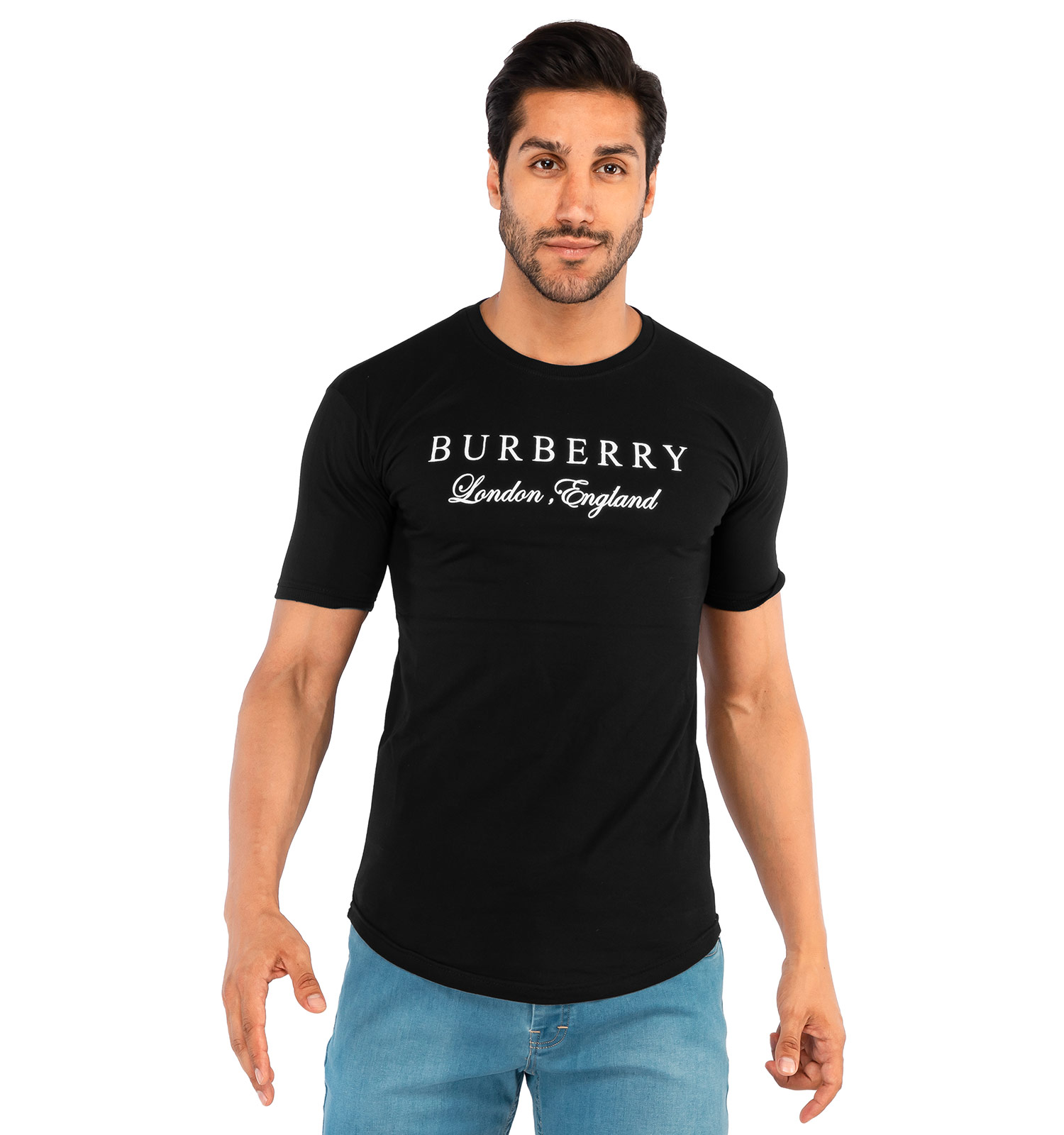 تیشرت مردانه یقه گرد Burberry مدل 38194