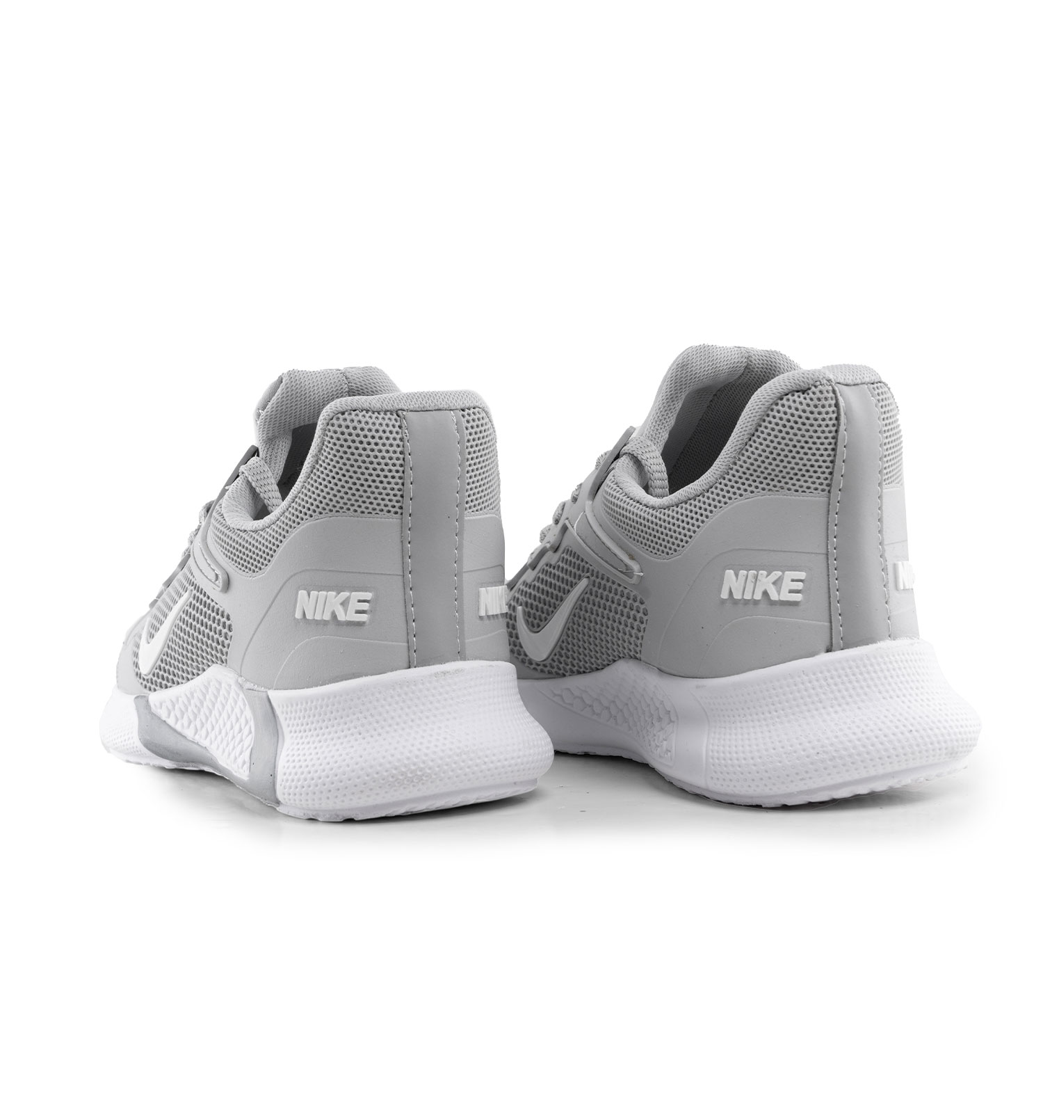 کفش اسپرت مردانه طوسی Nike بندی مدل 44260