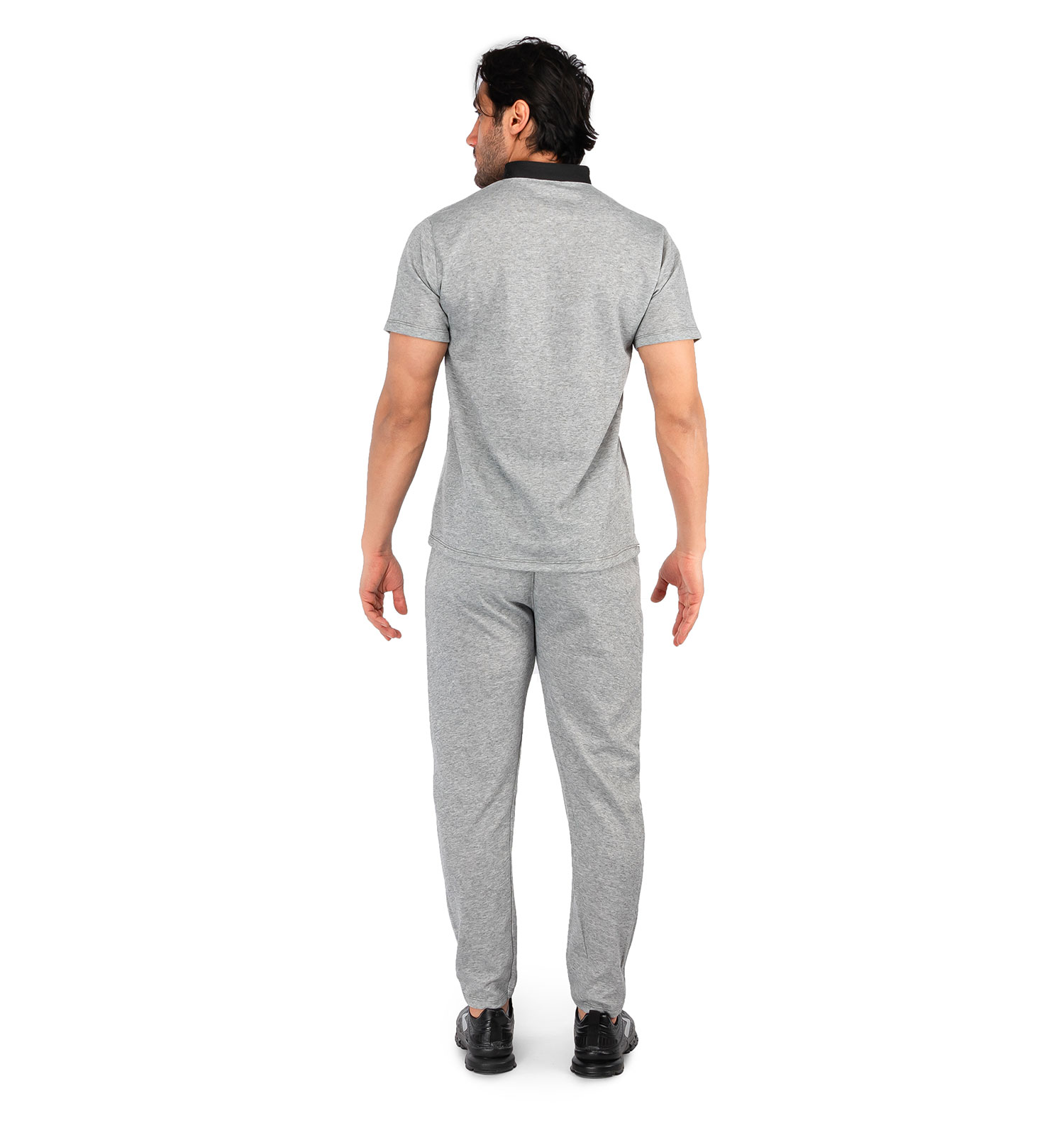 ست تیشرت شلوار مردانه آستین بلند Nike ساده یقه گرد مدل 43185
