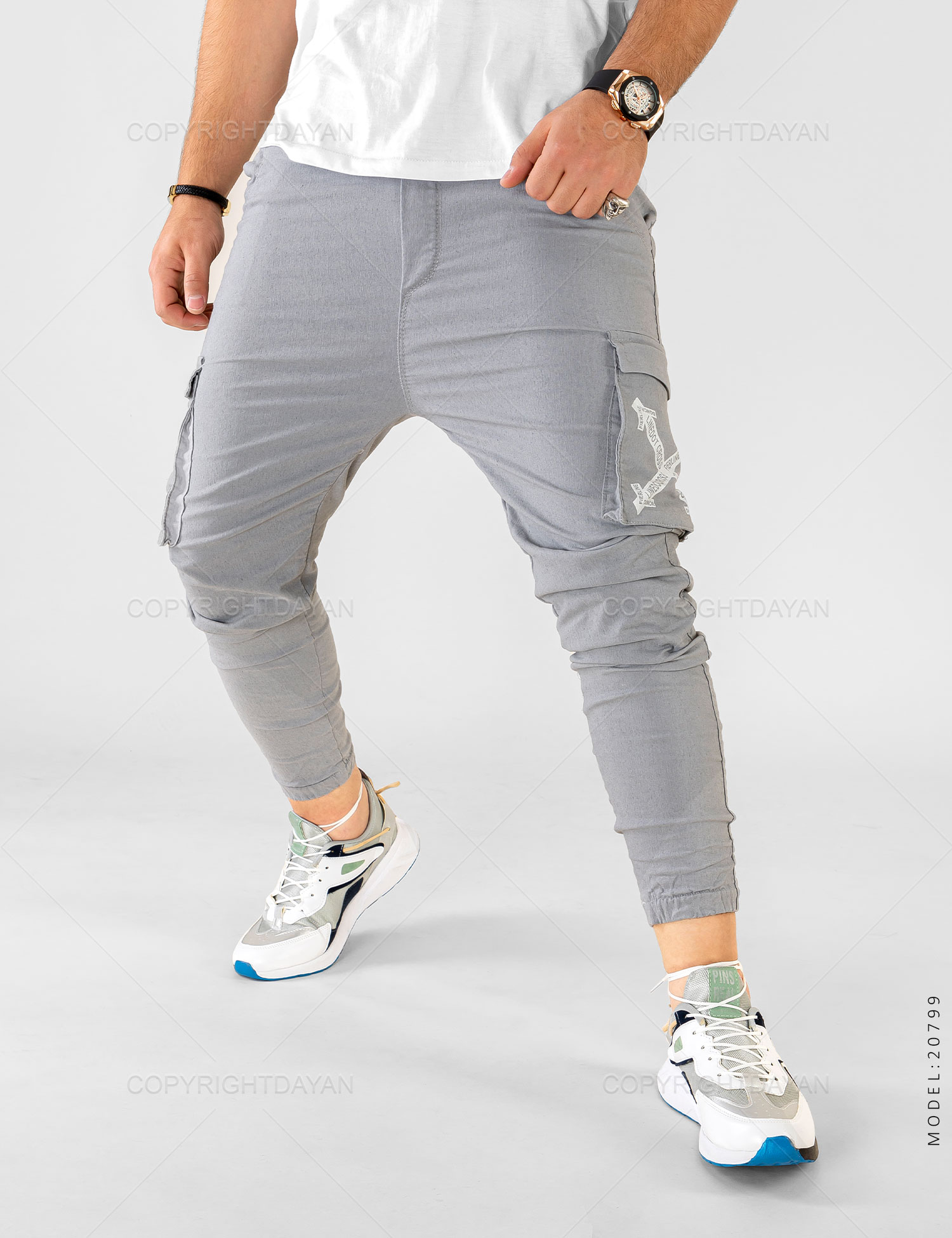 شلوار اسلش مردانه Off – White مدل 20799