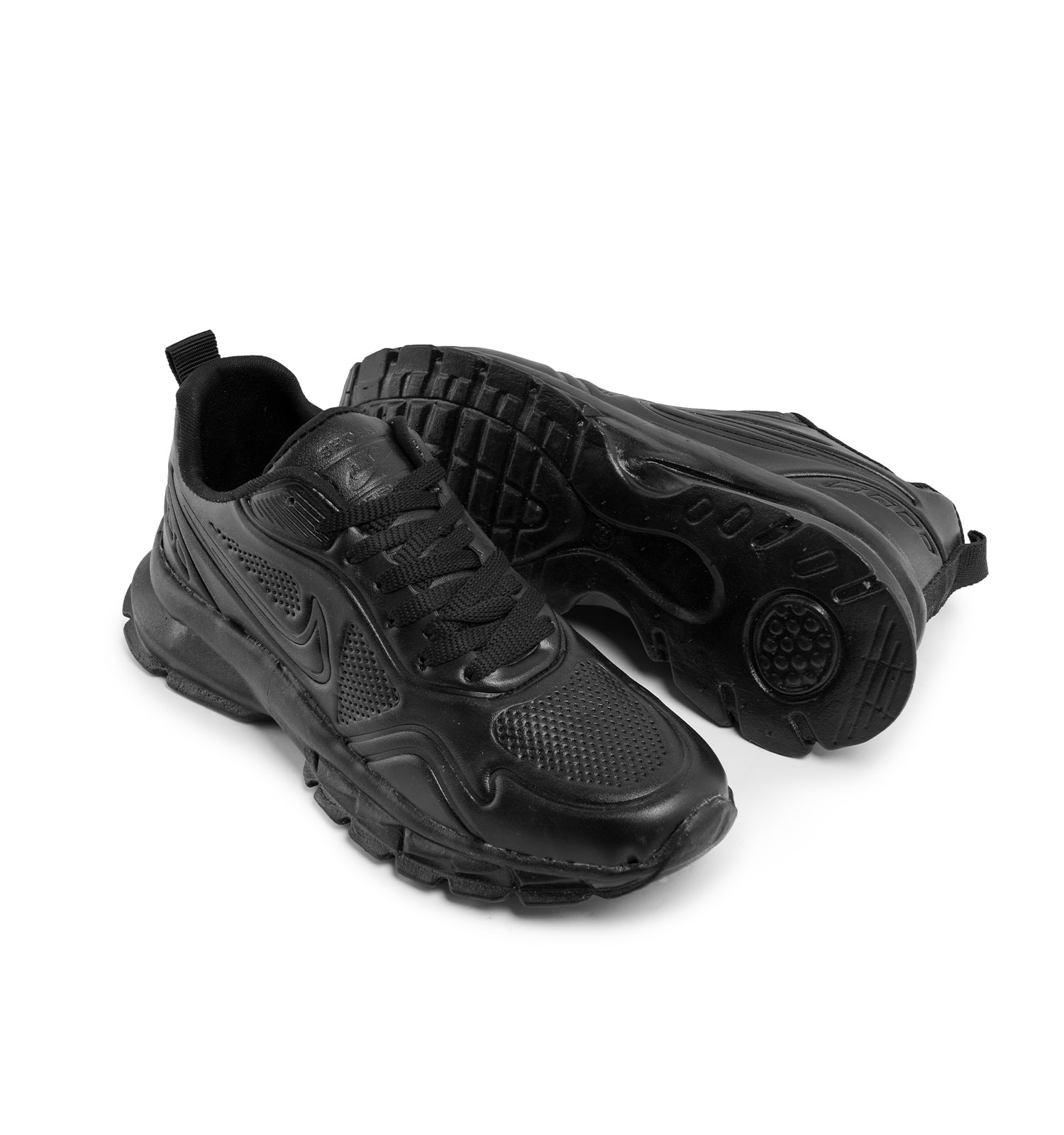 کفش اسپرت Nike ورزشی مشکی بندی مدل 43916