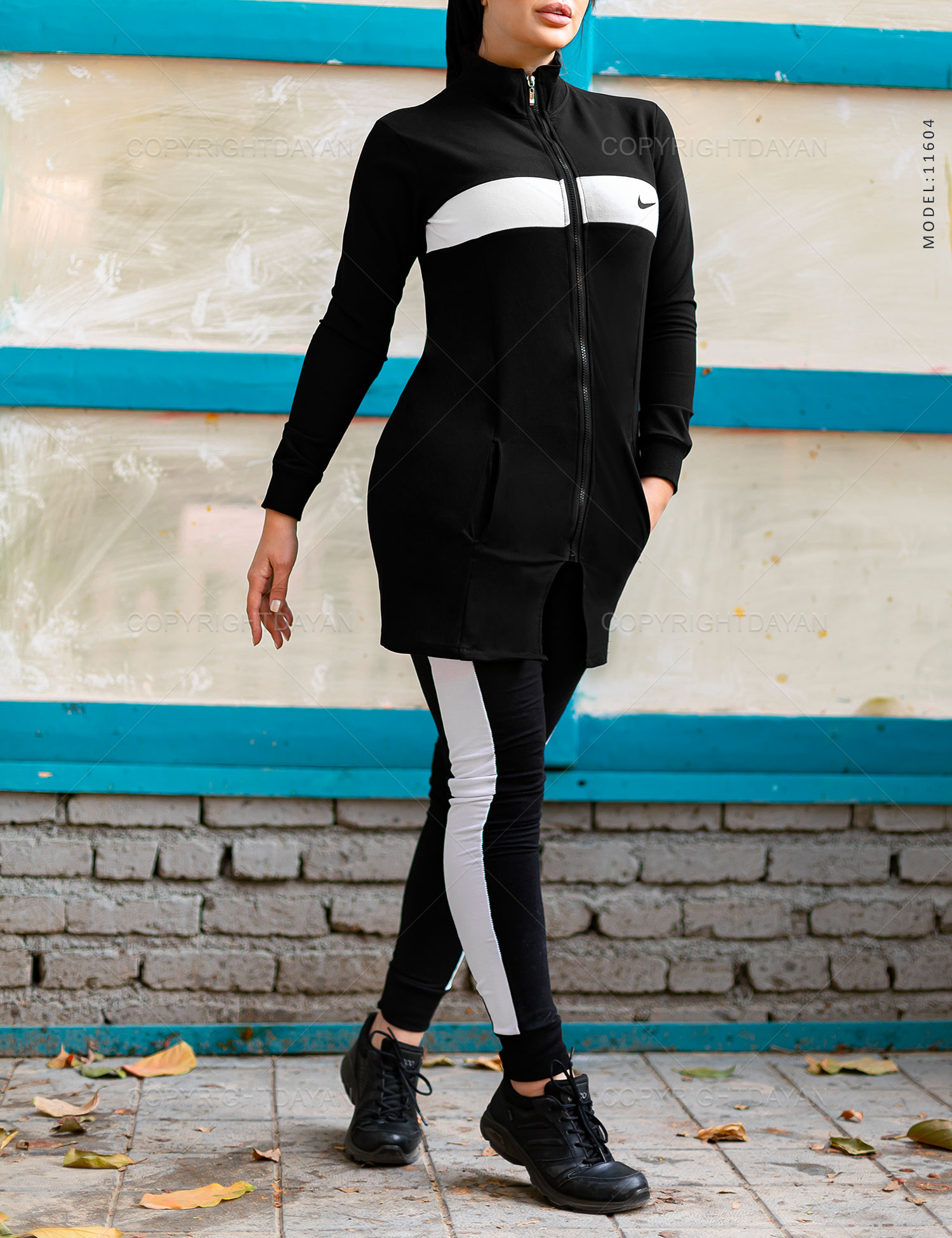 ست مانتو شلوار Nike مدل 11604