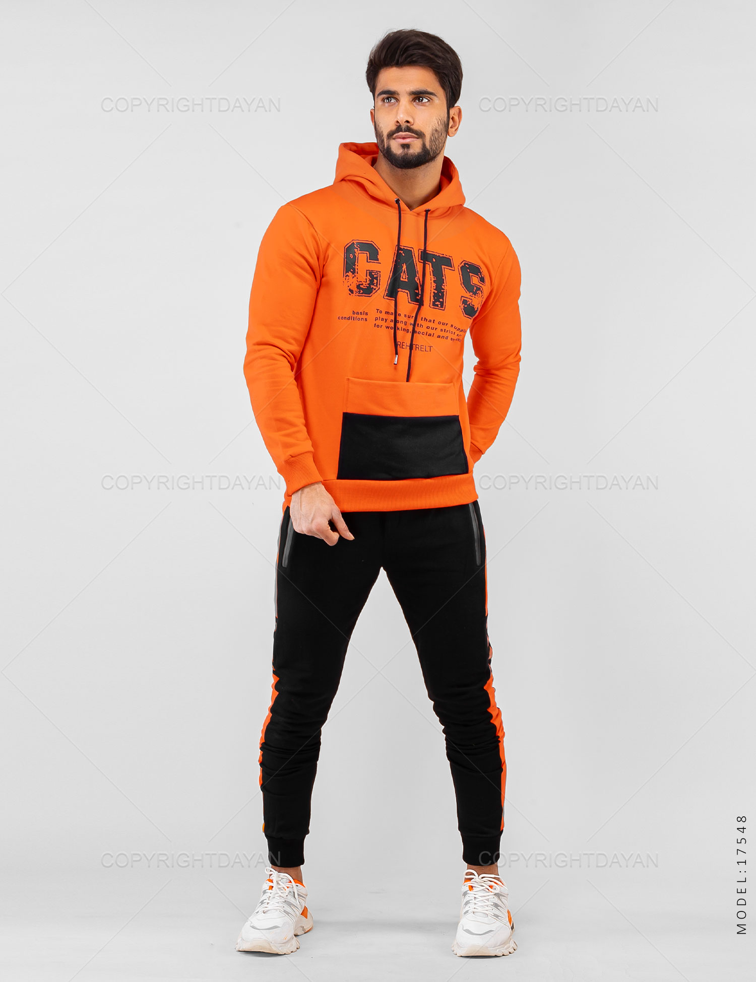ست سویشرت شلوار مردانه Cats مدل 17548