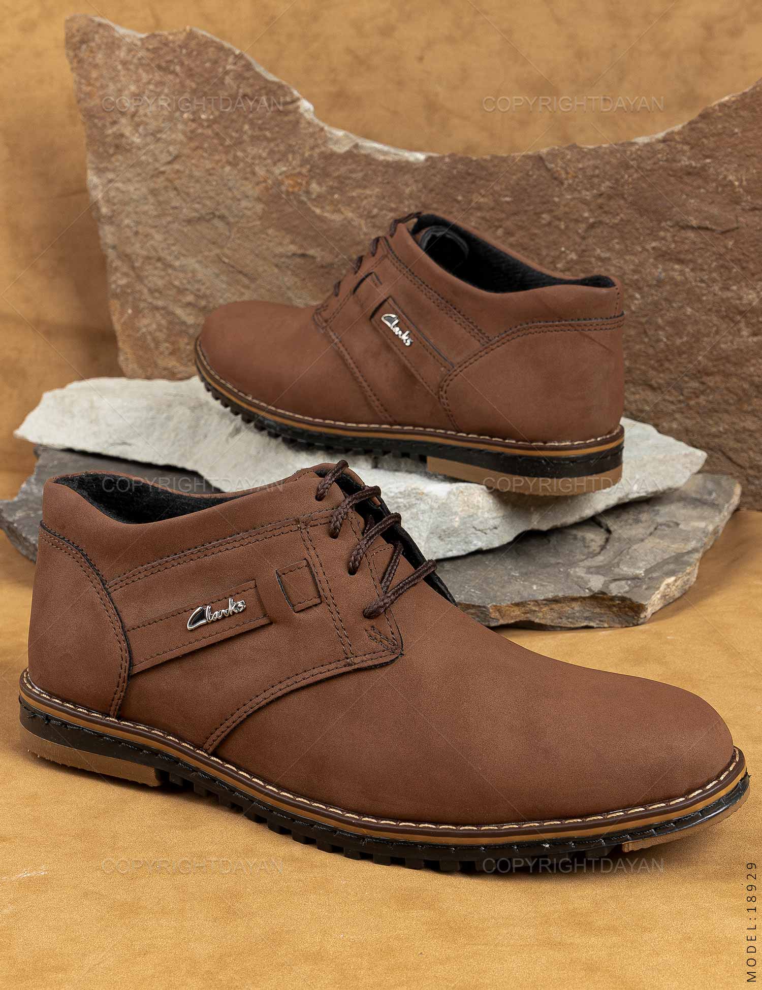 کفش مردانه Clarks مدل 18929