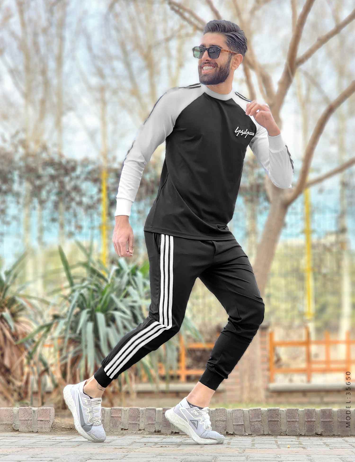 ست بلوز شلوار مردانه Adidas مدل 35650