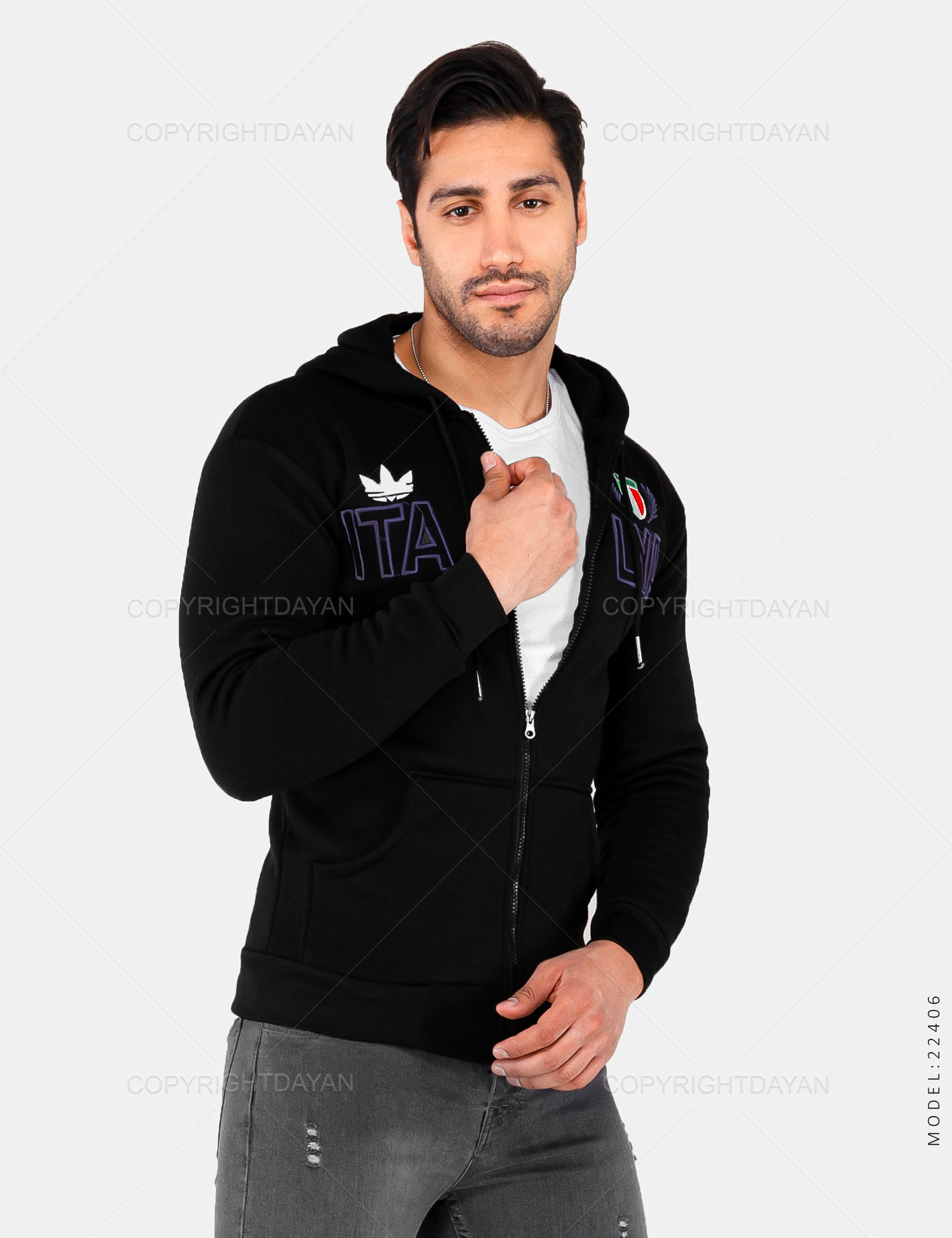 سویشرت مردانه Adidas مدل 22406