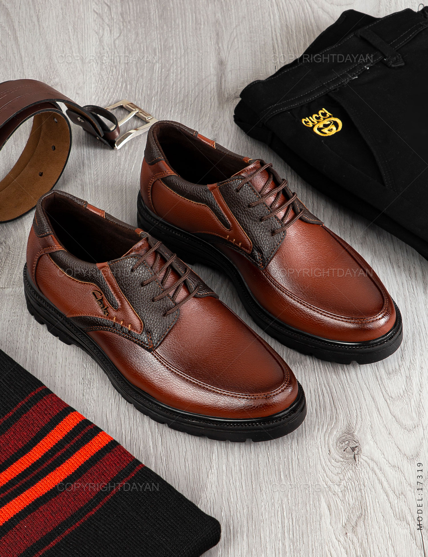 کفش مردانه Clarks مدل 17319