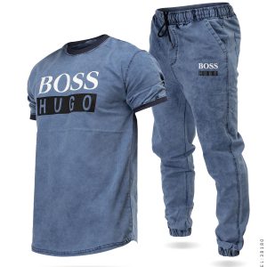 ست تیشرت شلوار اسپرت Boss مدل 38180