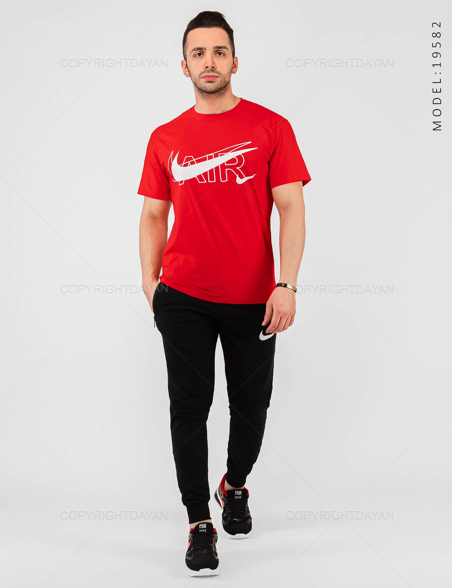 ست تیشرت شلوار مردانه Nike مدل 19582