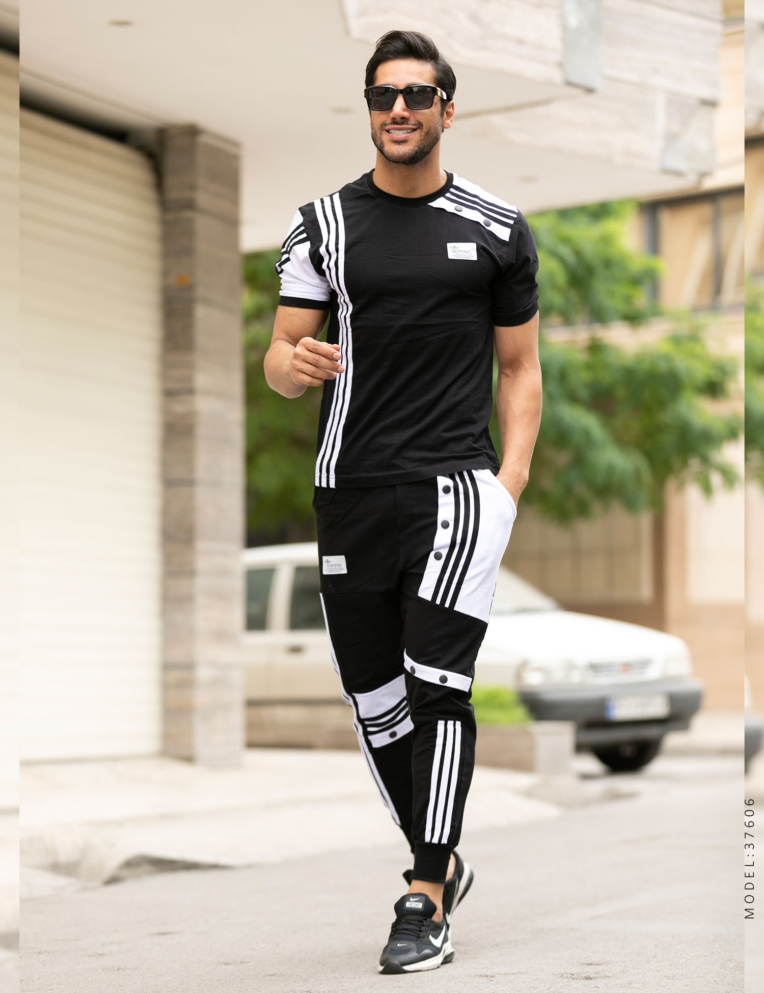 ست تیشرت شلوار مردانه Adidas مدل 37606