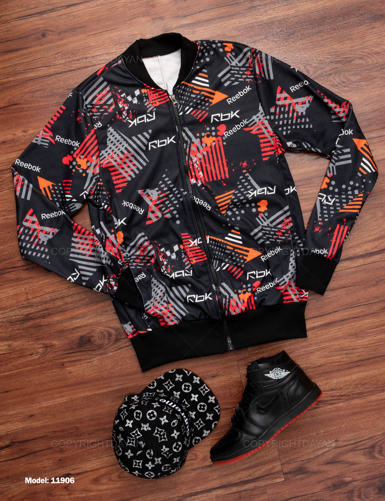 سویشرت مردانه Reebok مدل 11906