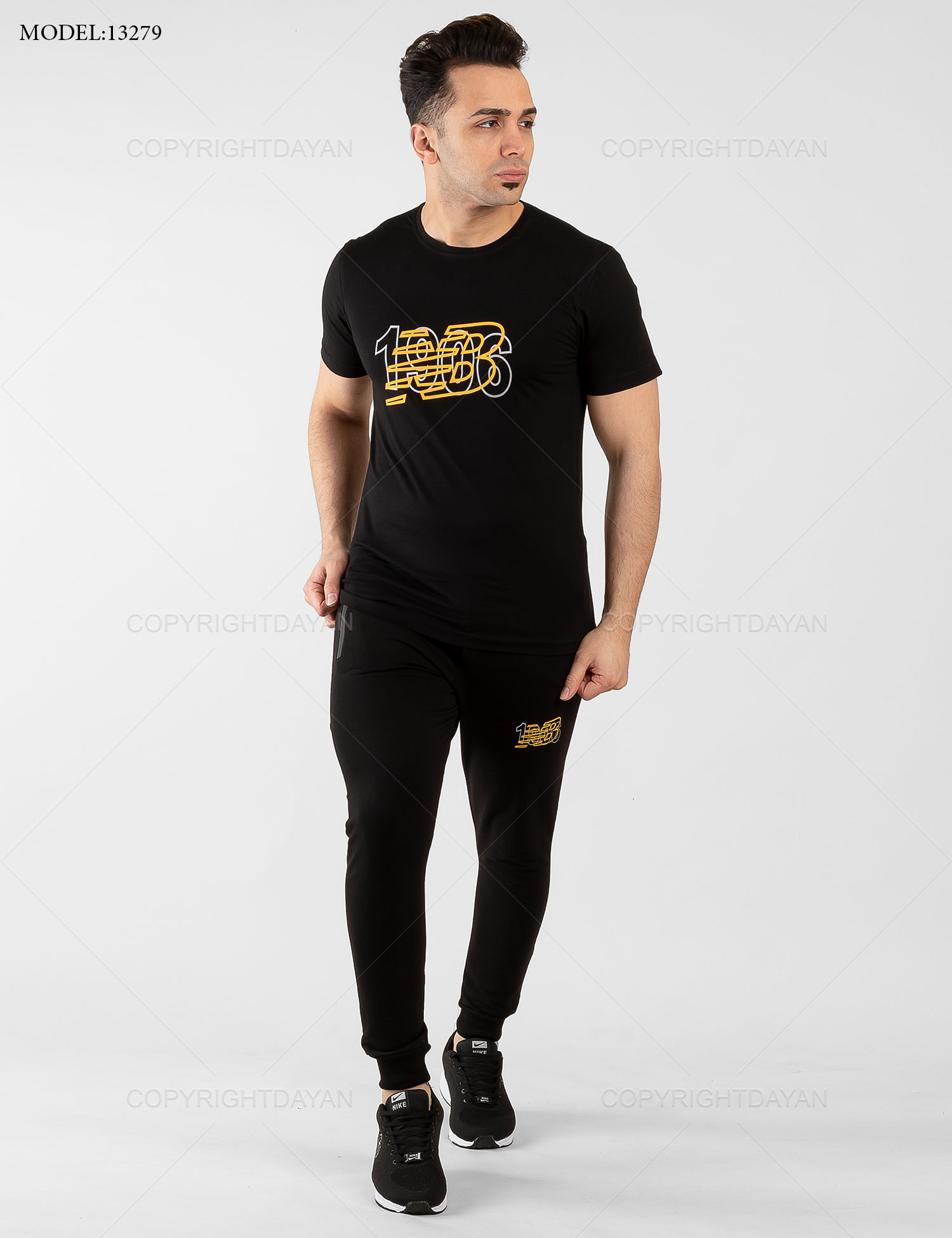 ست تیشرت شلوار مردانه New Balance مدل 13279