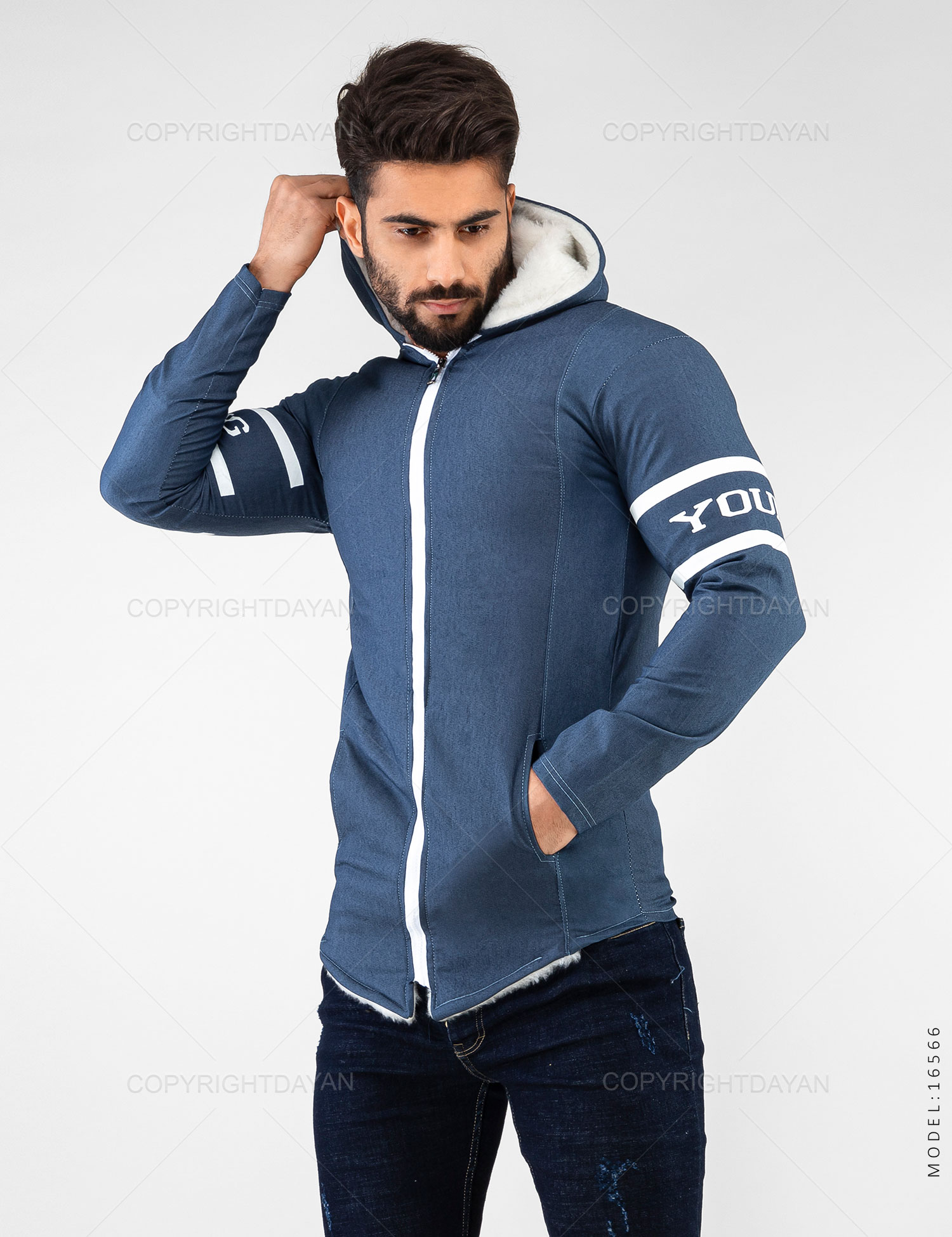 شنل خزدار مردانه UFC مدل 16566