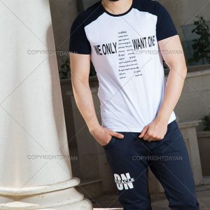 ست تیشرت شلوارک CN (سرمه ای)