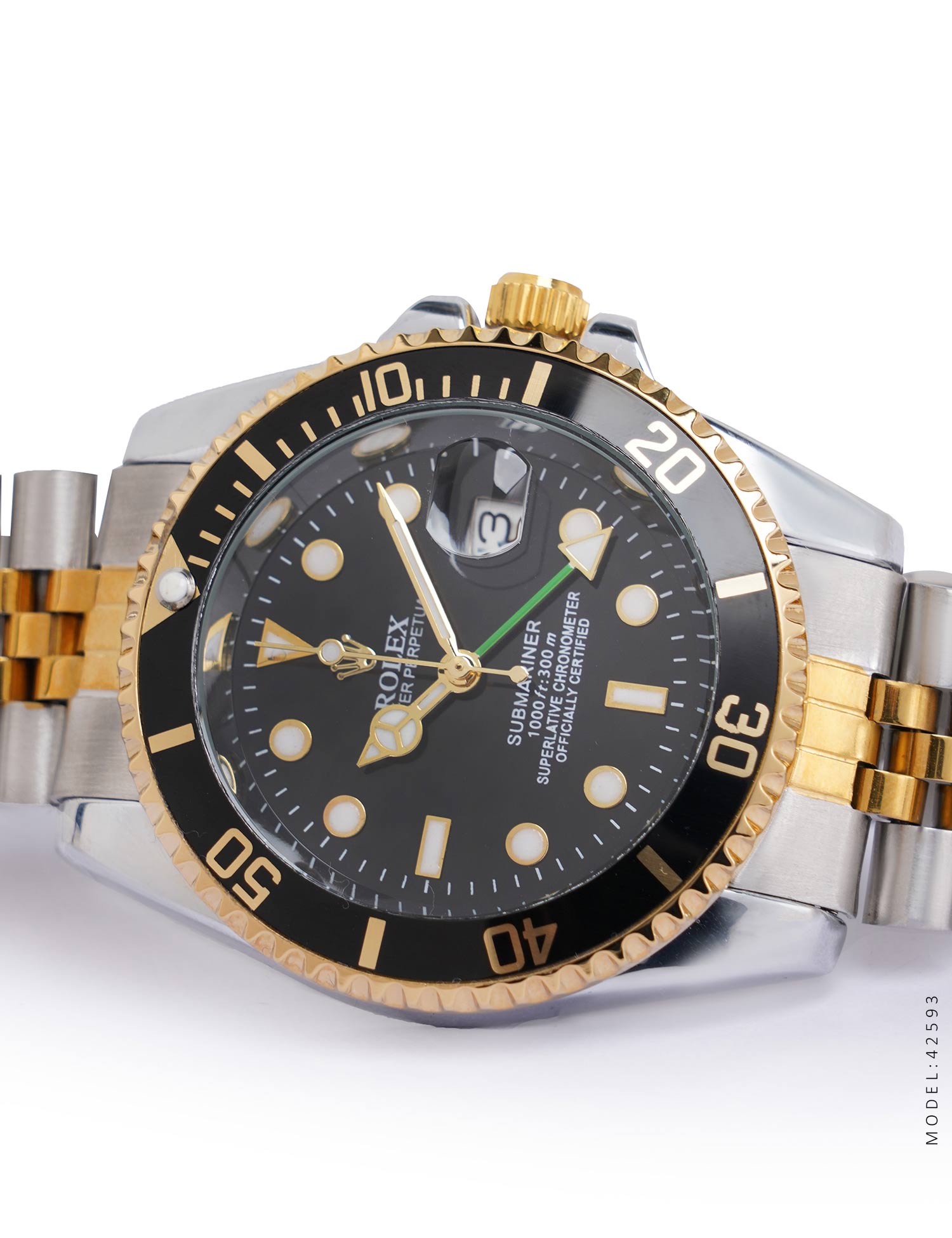 ساعت مچی عقربه ای مردانه Rolex مدل 42593