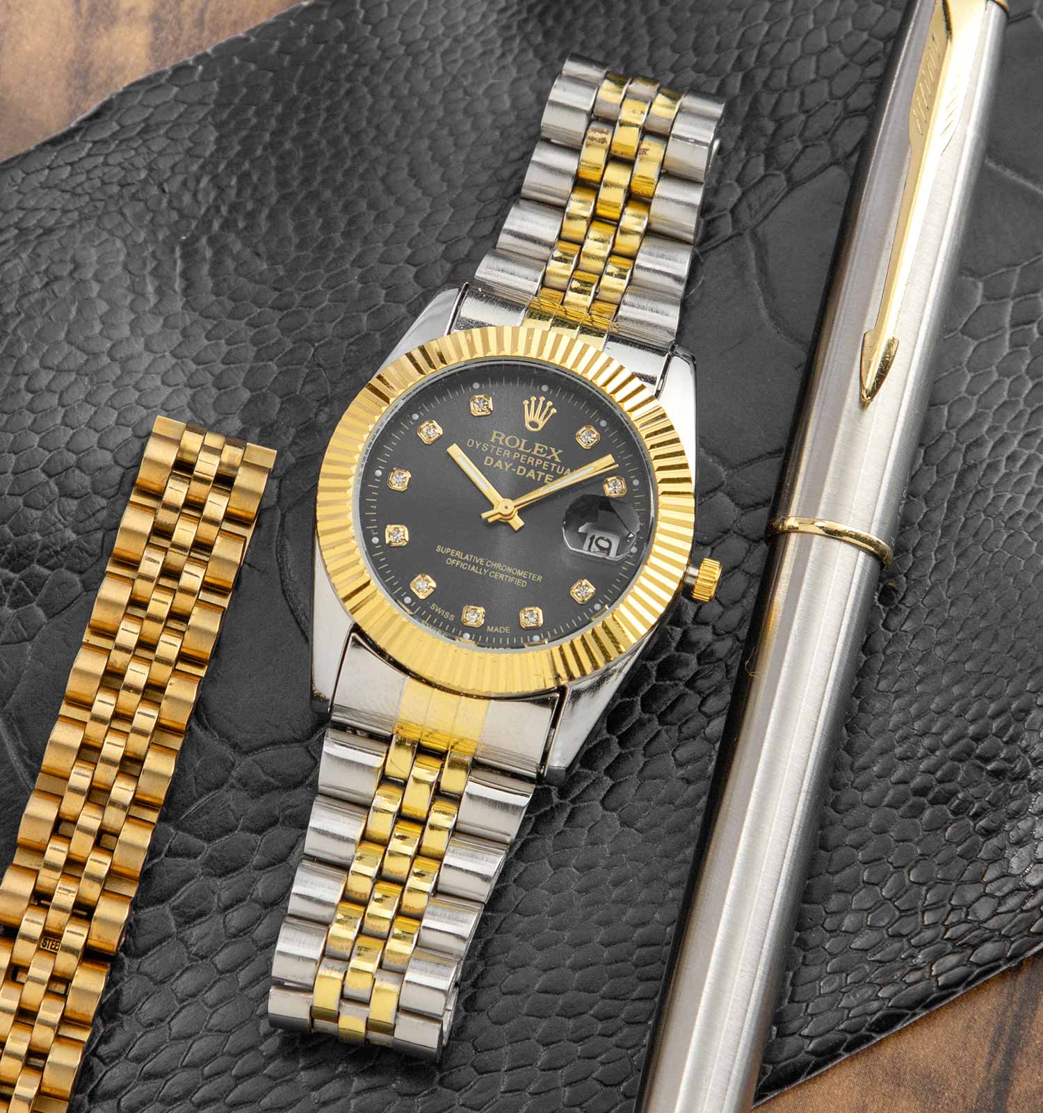 ساعت مچی عقربه ای مردانه Rolex مدل 40699