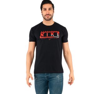 تیشرت Nike مردانه مشکی ساده مدل 44104