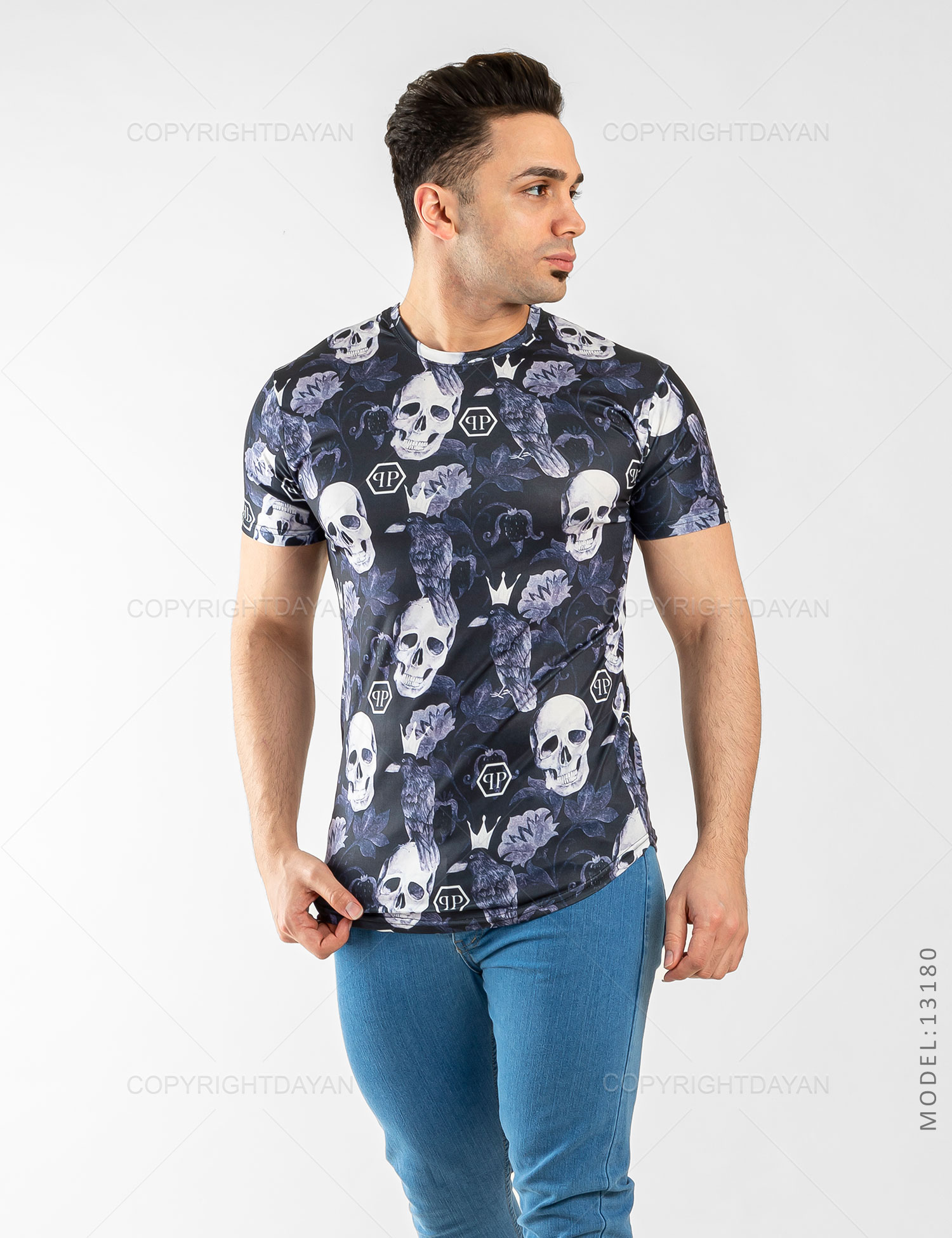 تیشرت مردانه Philipp Plein مدل 13180