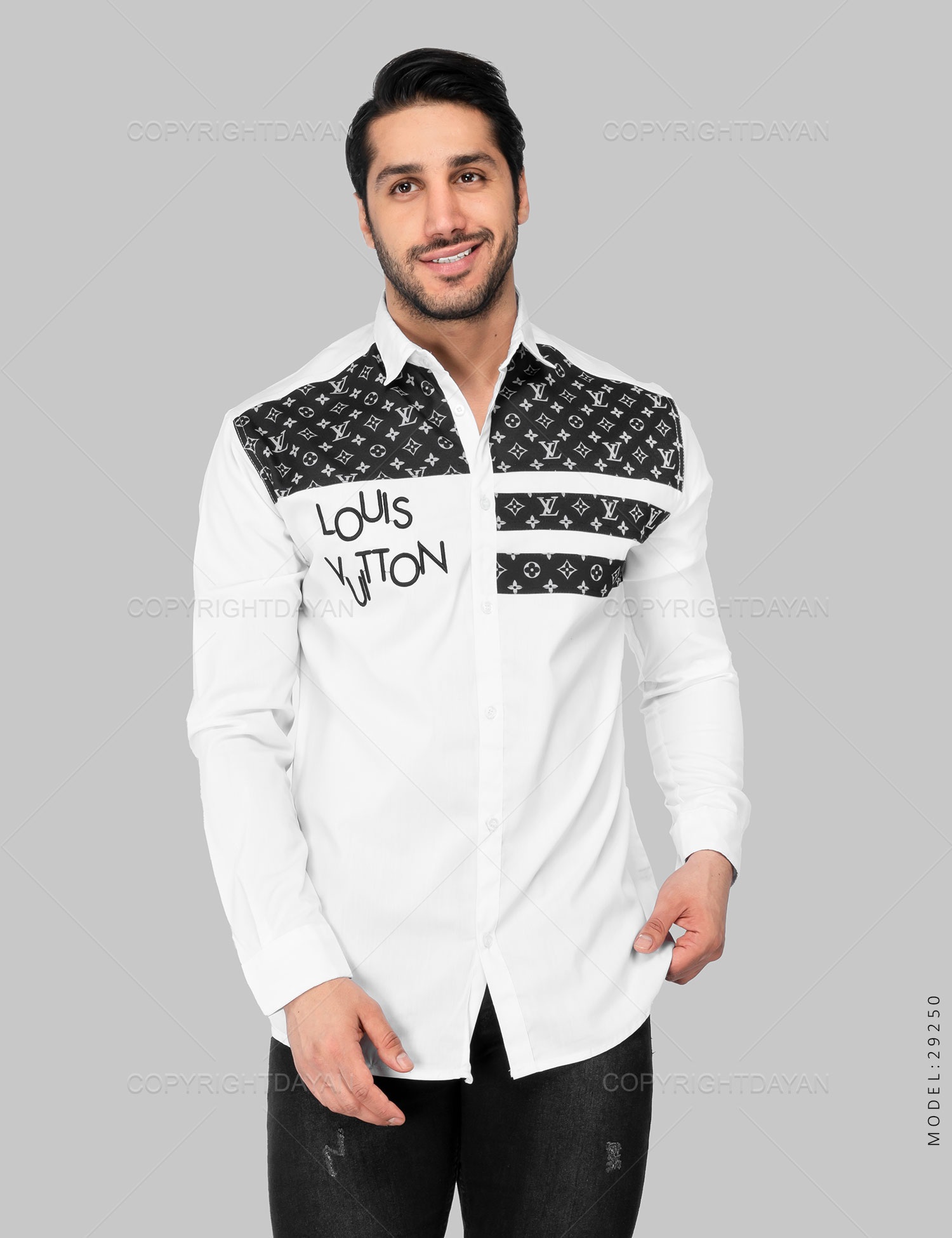 پیراهن مردانه Louis Vuitton مدل 29250