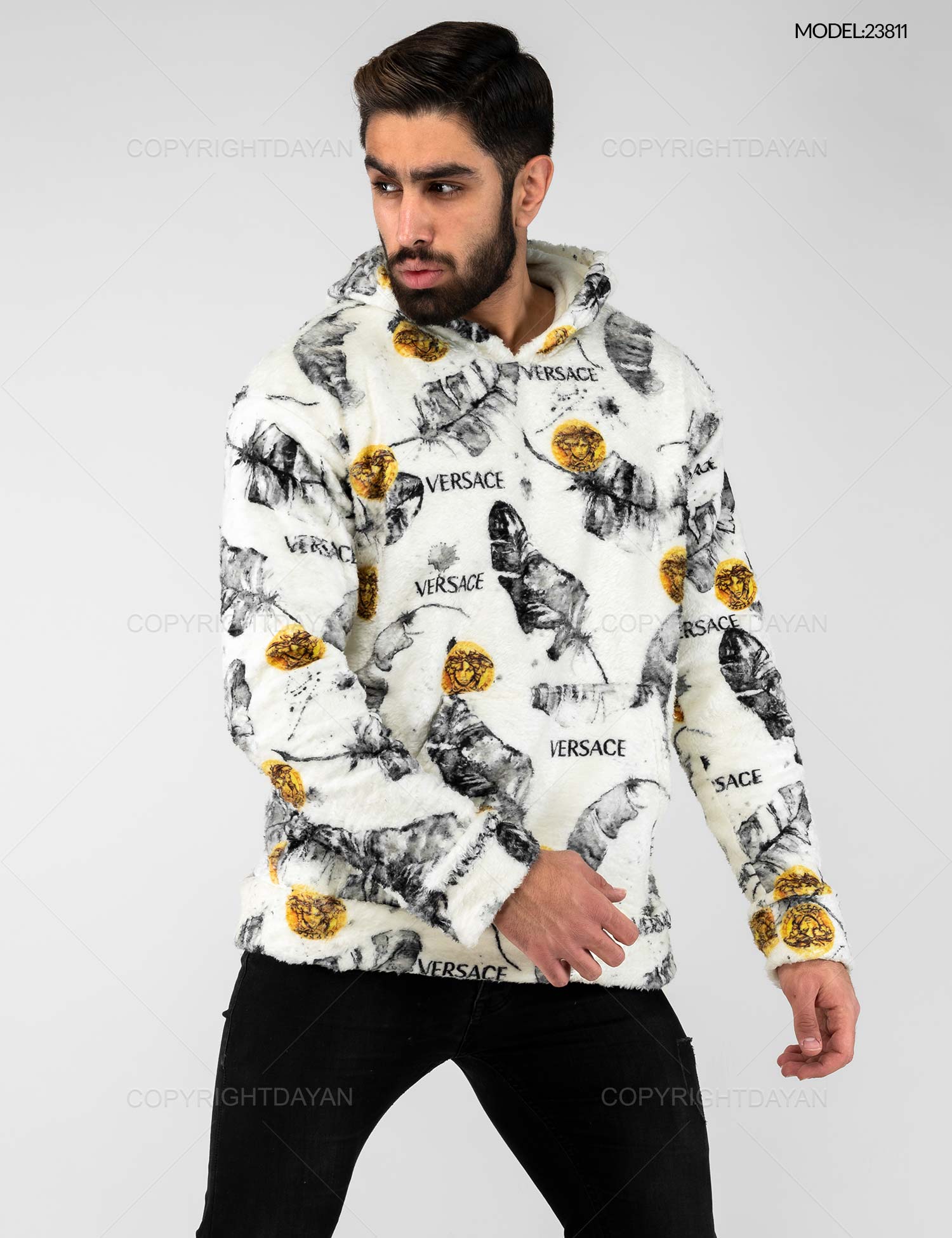 سویشرت مردانه Versace مدل 23811