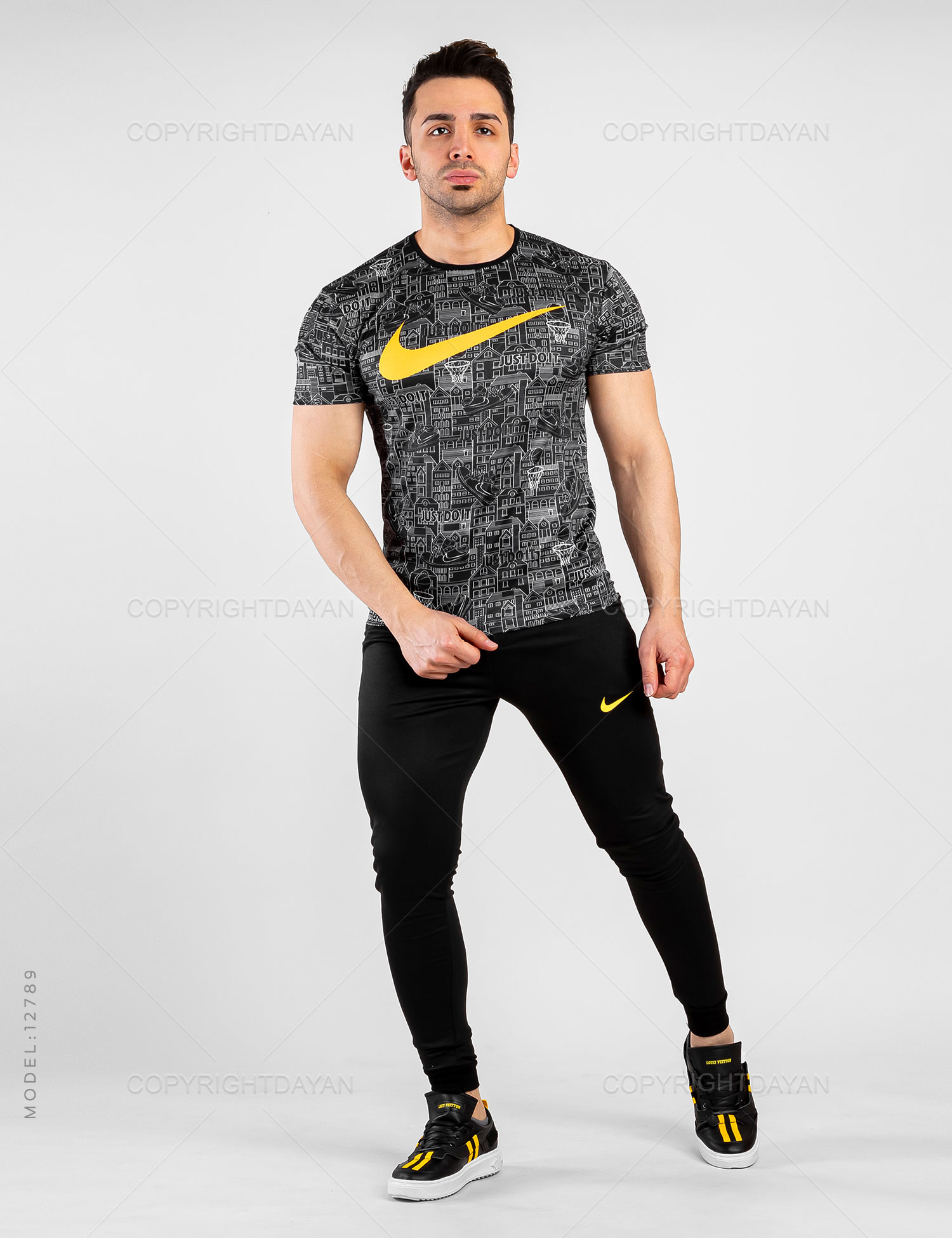 ست تیشرت شلوار مردانه Nike مدل 12789