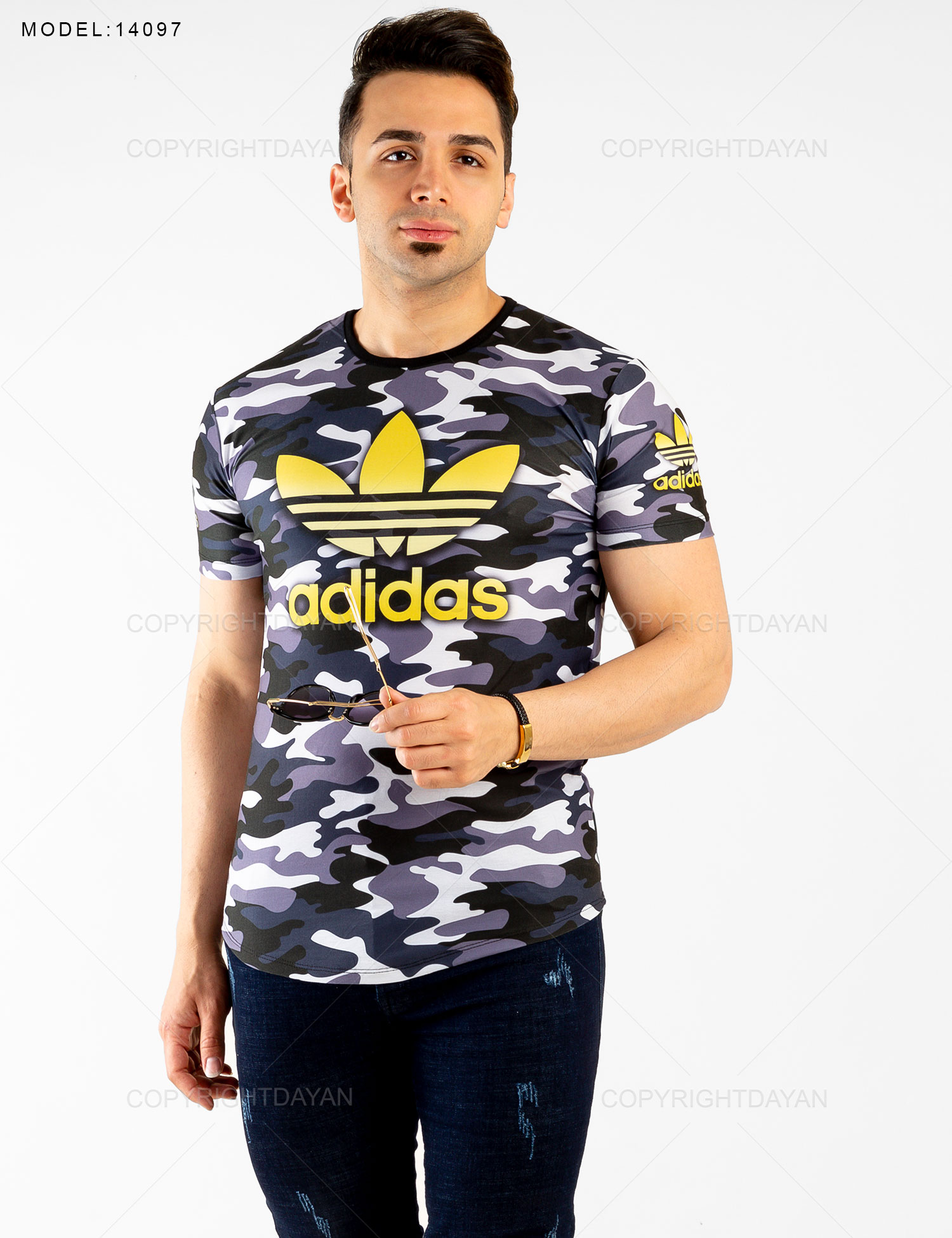 تیشرت مردانه Adidas مدل 14097
