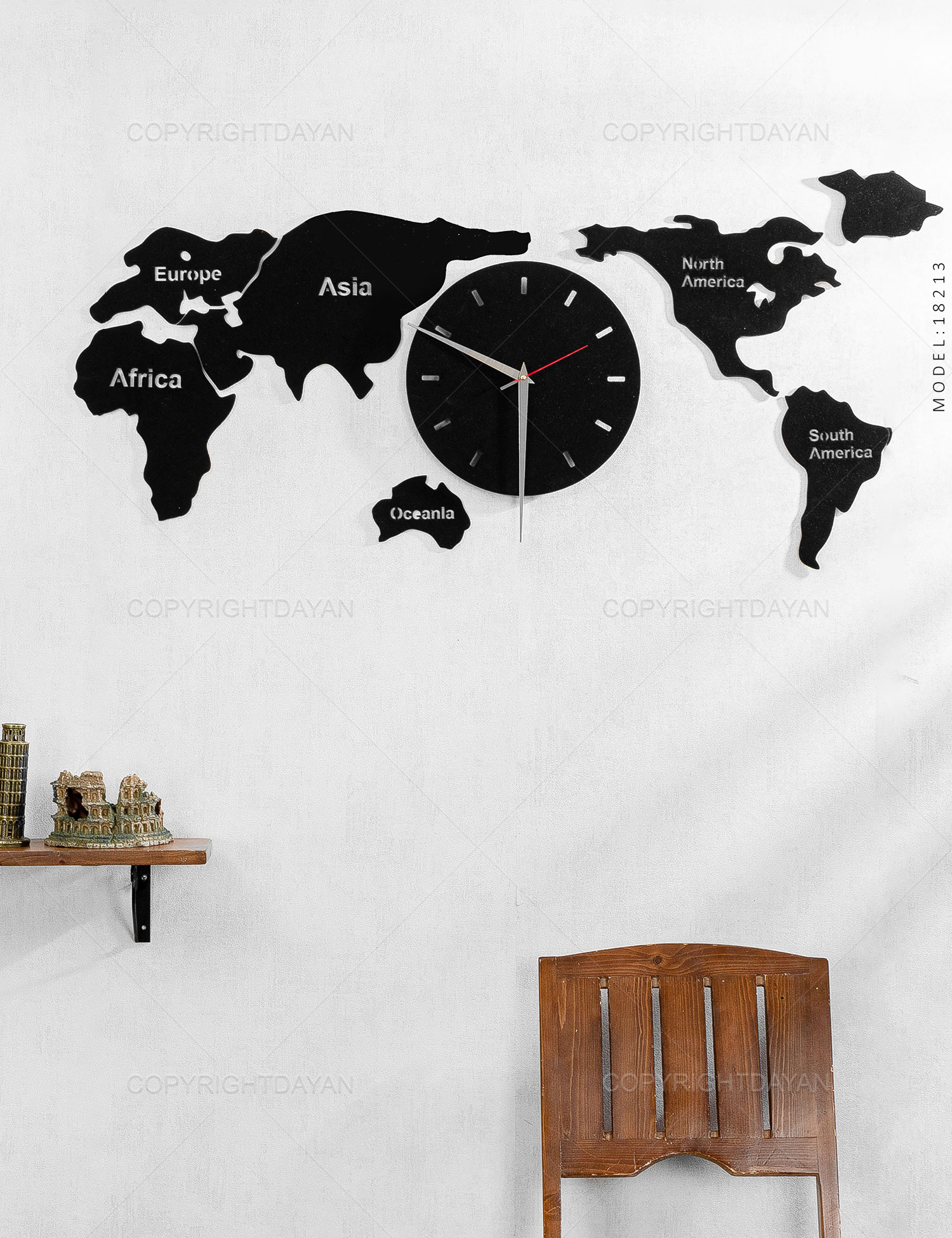 ساعت دیواری World مدل 18213