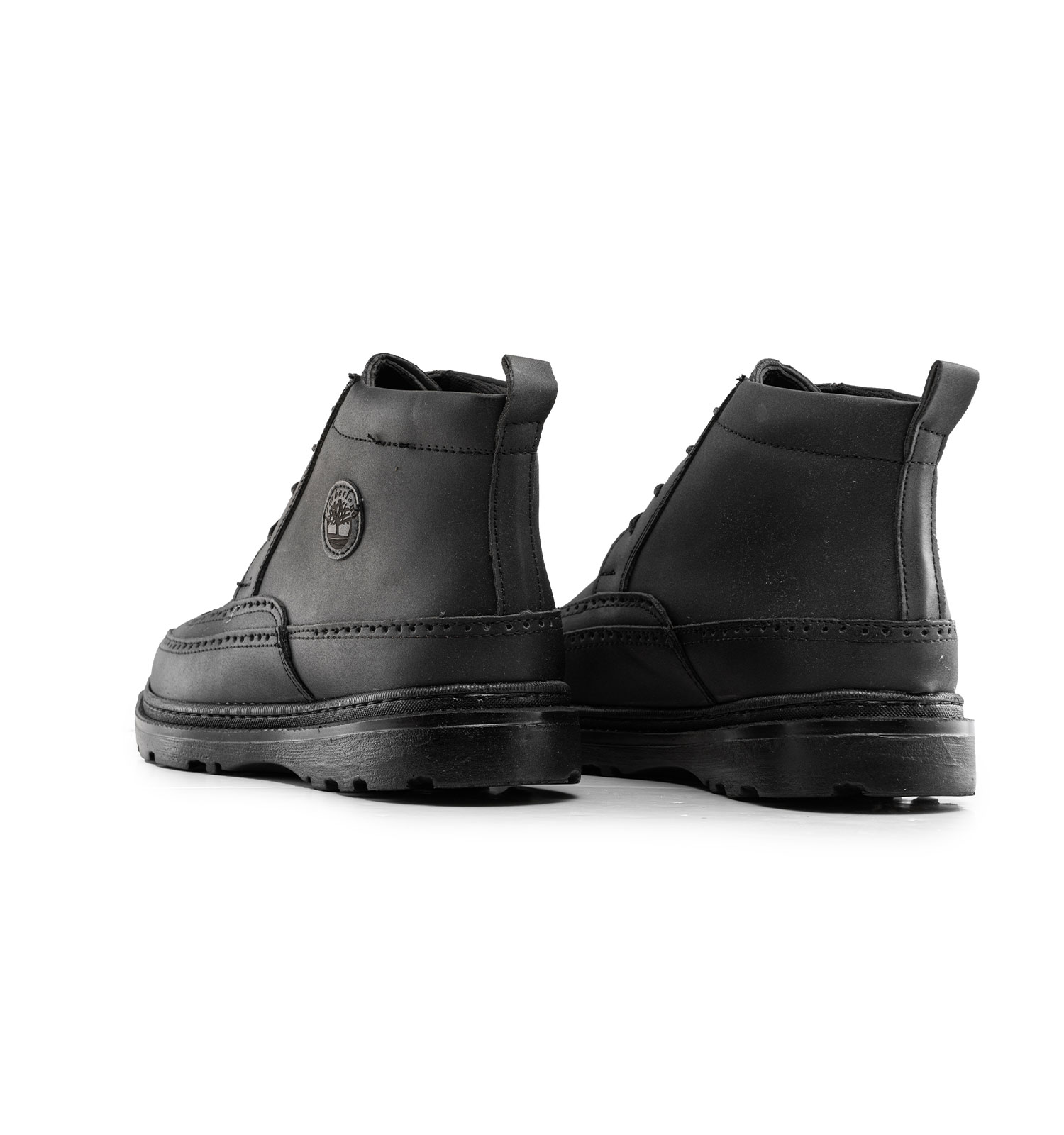 نیم بوت مردانه مشکی Timberland اسپرت بند دار مدل 45548