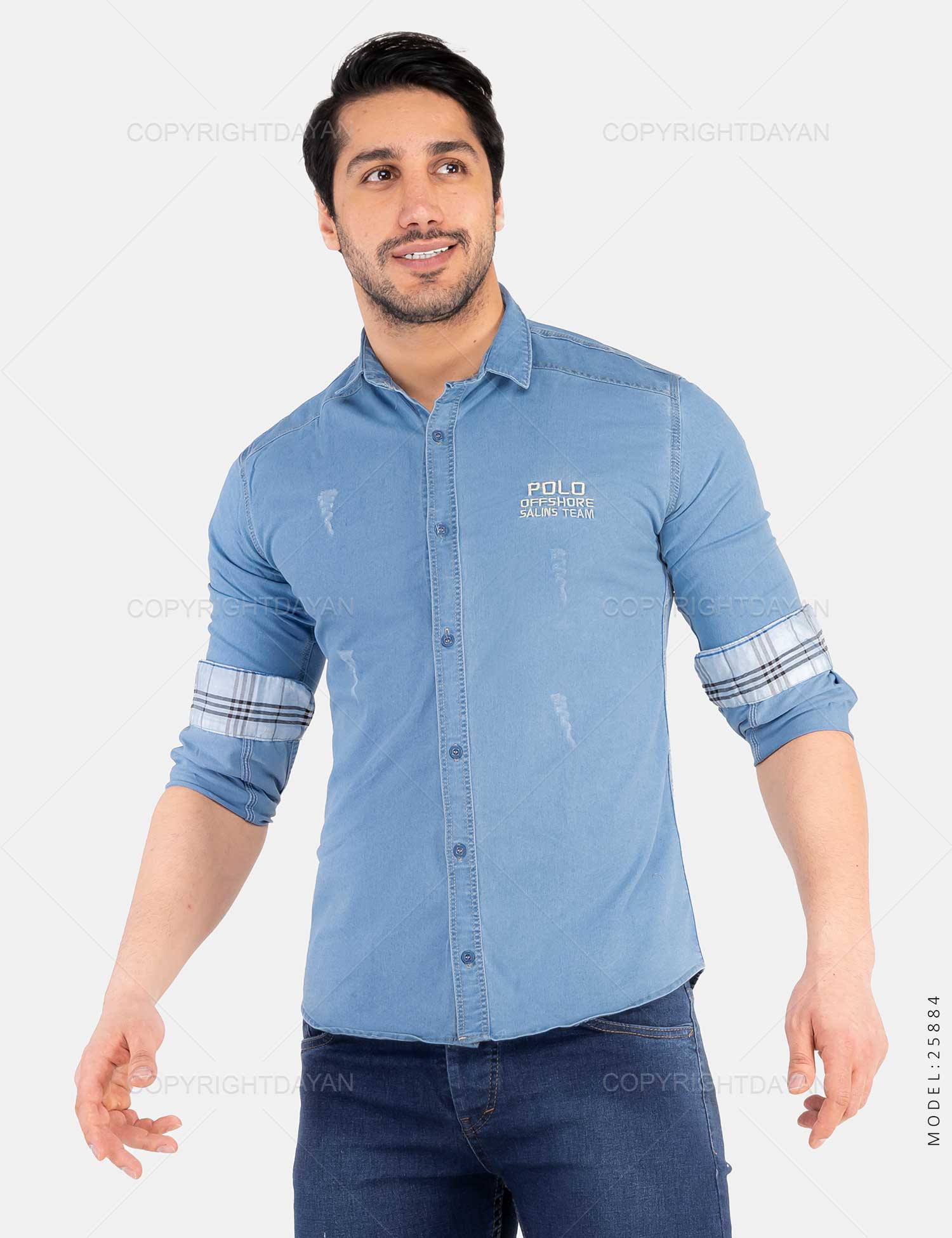 پیراهن مردانه Polo مدل 25884