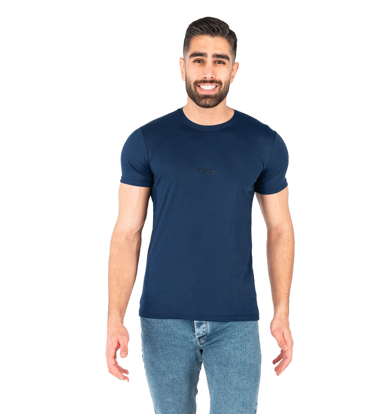 تیشرت Esprit یقه گرد مردانه ساده مدل 43735
