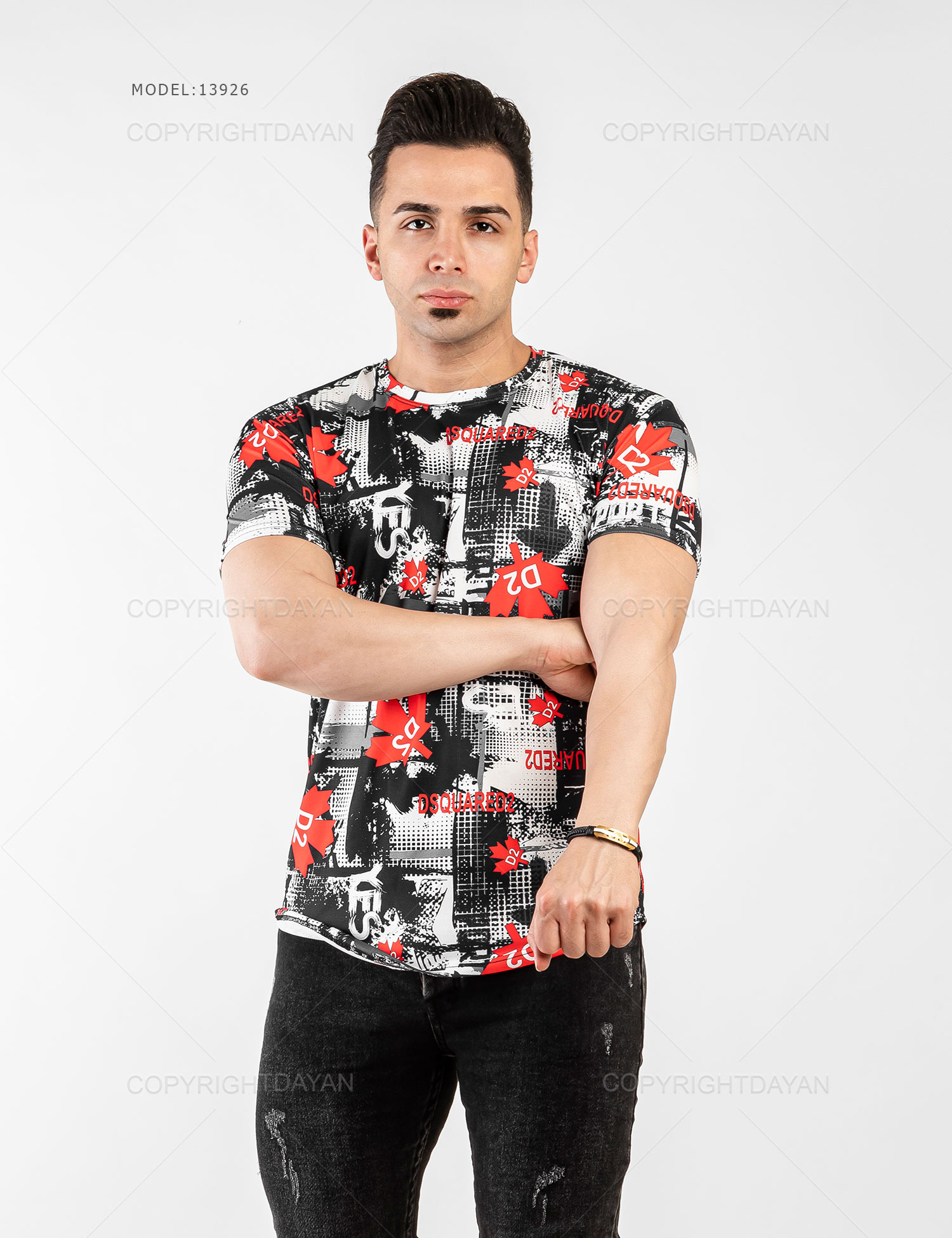 تیشرت مردانه Dsquared 2 مدل 13926