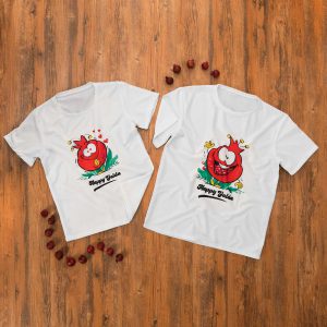 ست دونفره تیشرت Elsa مدل 17540