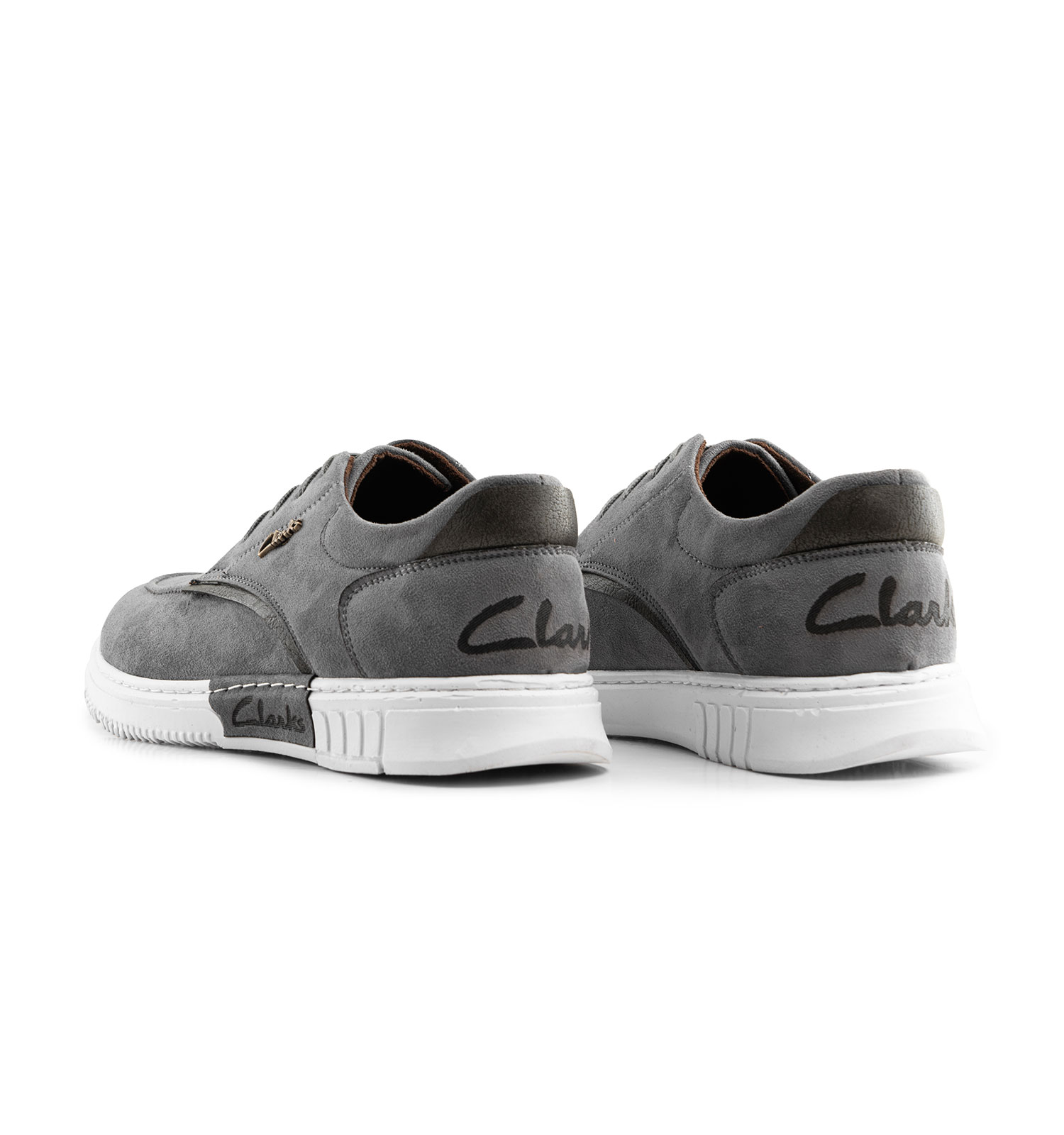 کفش روزمره Clarks مردانه طوسی بندی مدل 41323