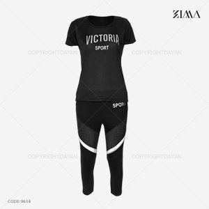 ست تیشرت شلوارک زنانه Zima مدل B 9654